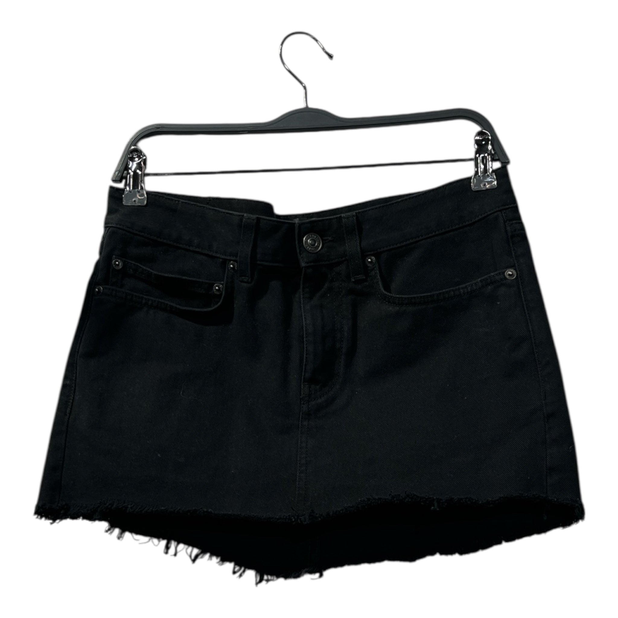 BALENCIAGA/Skirt/38/Denim/BLK/ view 1