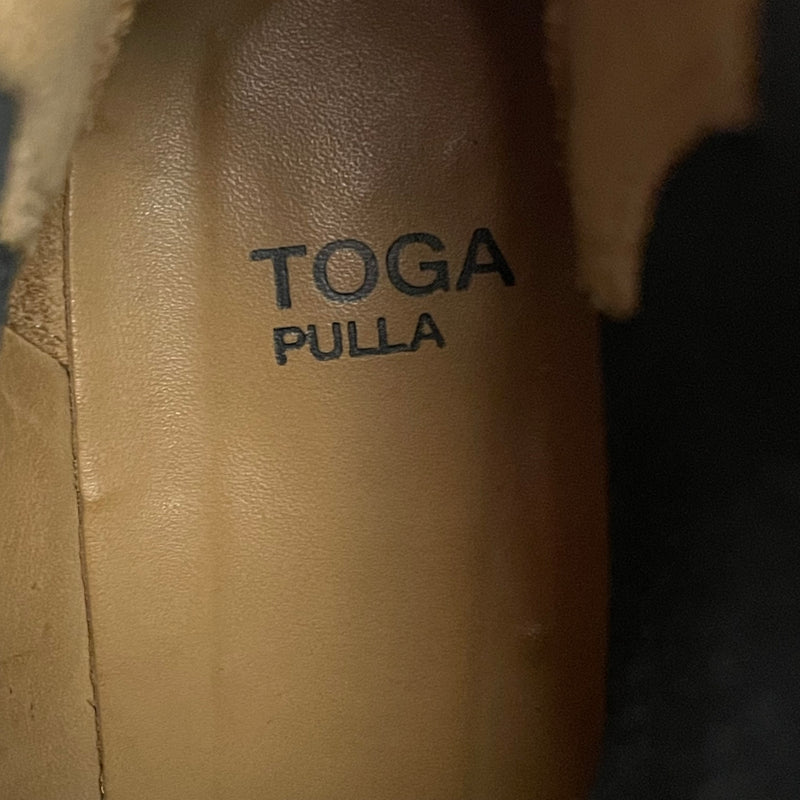 TOGA PULLA/Boots/US 6/Leather/BLK/AJ990 - Black Polo