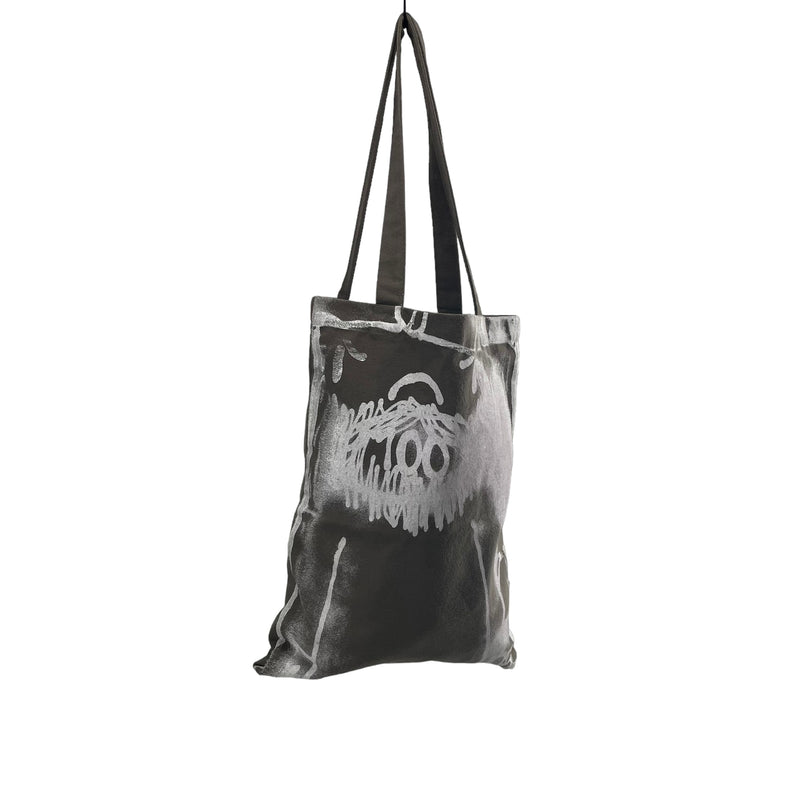 CHITO/RICK OWENS DRKSHDW/Tote Bag/Graphic/Cotton/BRW/