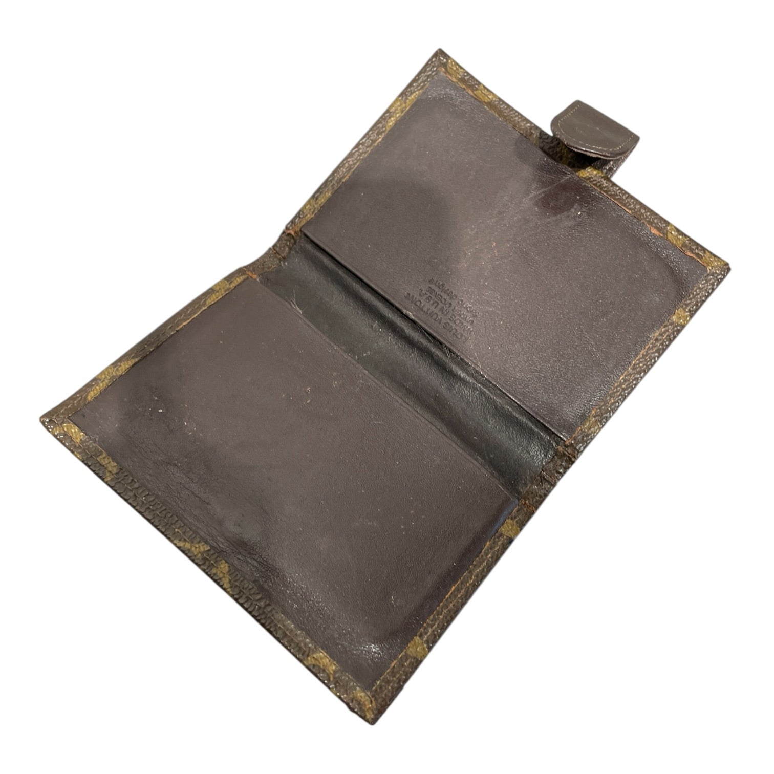 LOUIS VUITTON/Wallet/Leather/BRW/L's/Mini Agenda Wallet view 4