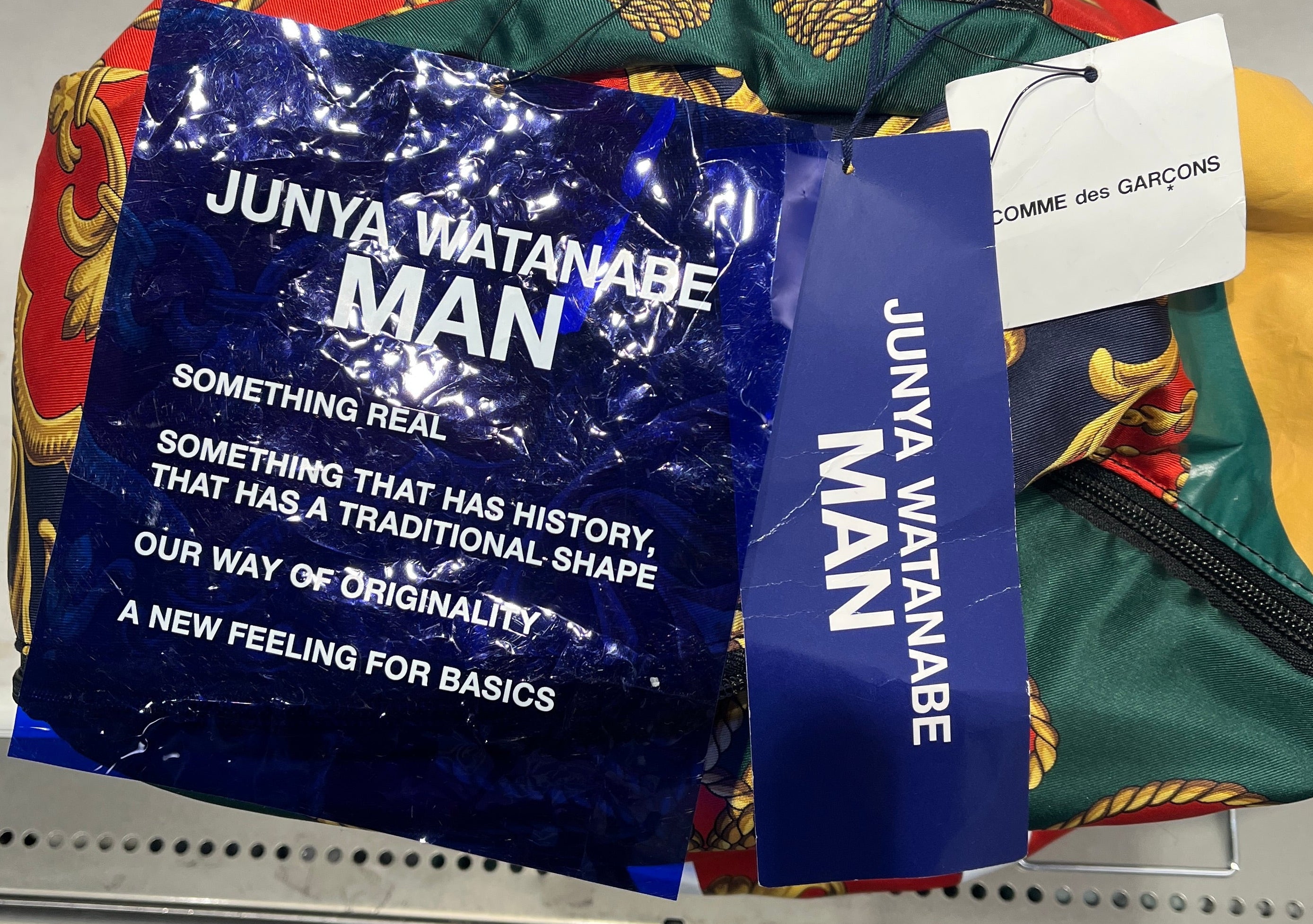 JUNYA WATANABE COMME des GARCONS MAN/CACTUS PLANT FLEA MARKET/Backpack/All Over Print/Nylon/MLT/Silk Backpack Multicolor view 7
