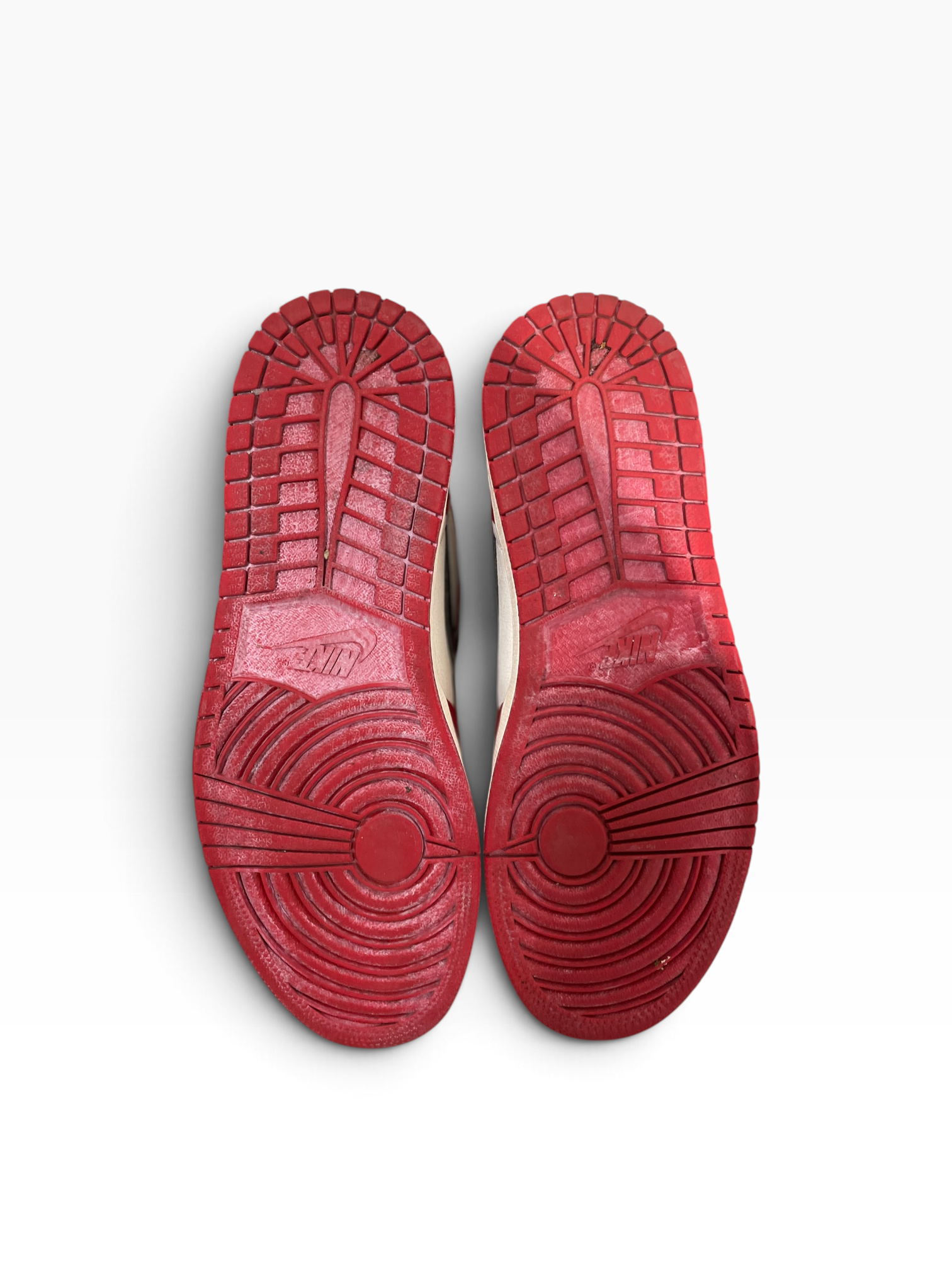 JORDAN BRAND/Hi-Sneakers/US 10.5/Leather/RED/JORDAN 1 LOST AND FOUND view 5