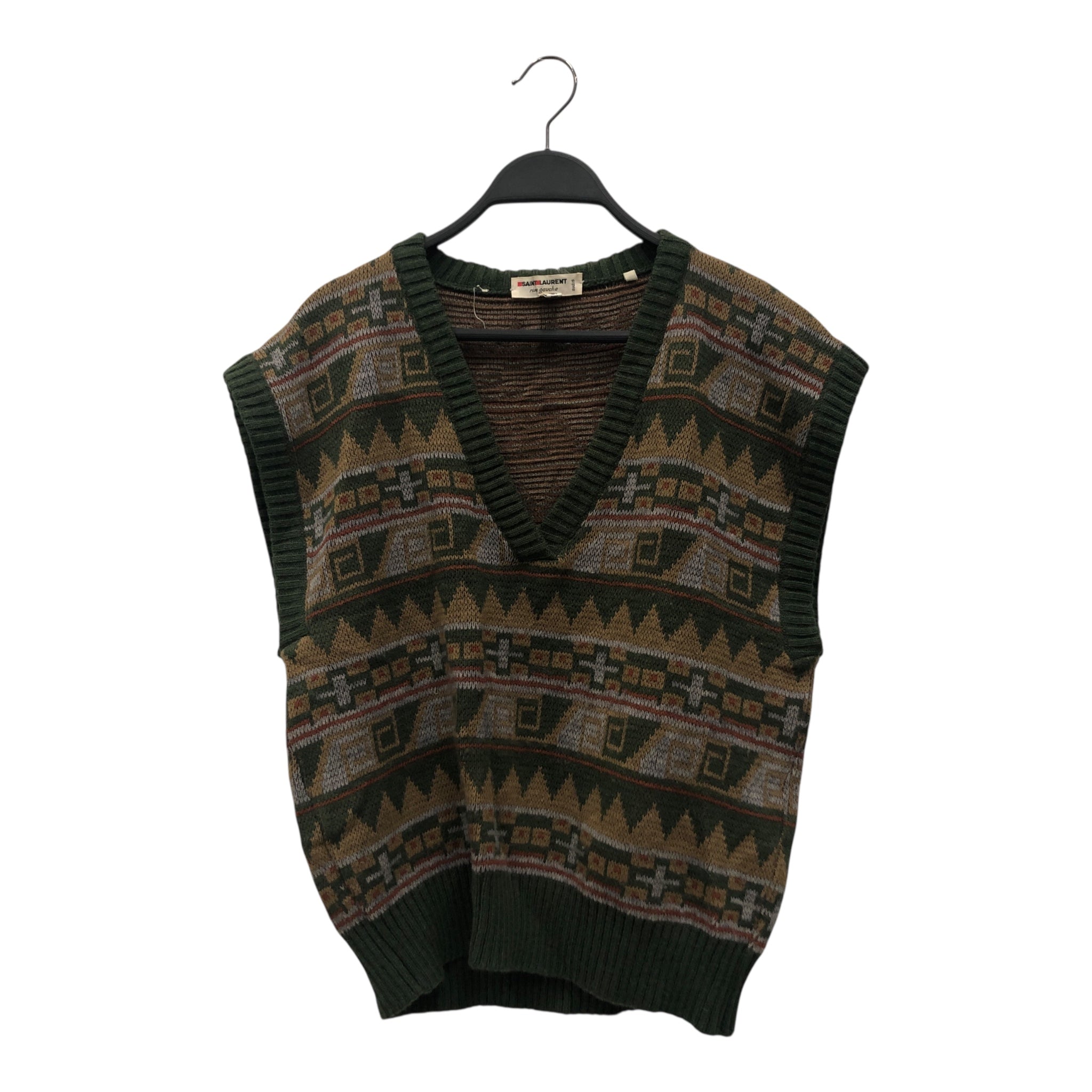 SAINT LAURENT/Vest/S/Wool/MLT/ view 1