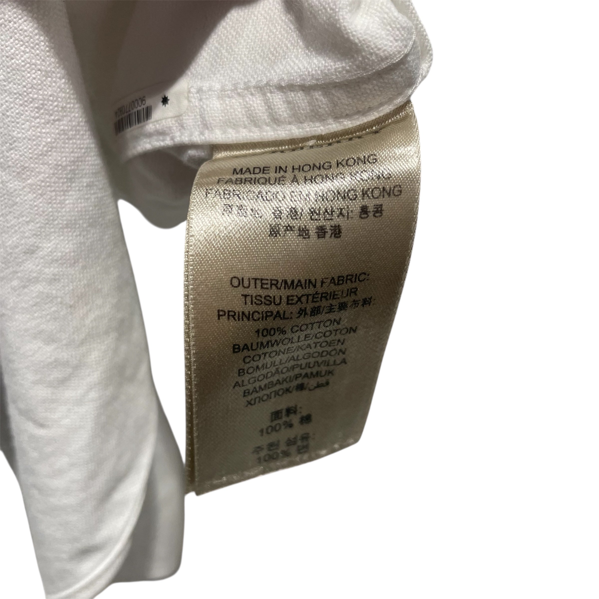 BURBERRY BRIT/Polo Shirt/M/Cotton/WHT/Burberry Signature Check Shirt view 4