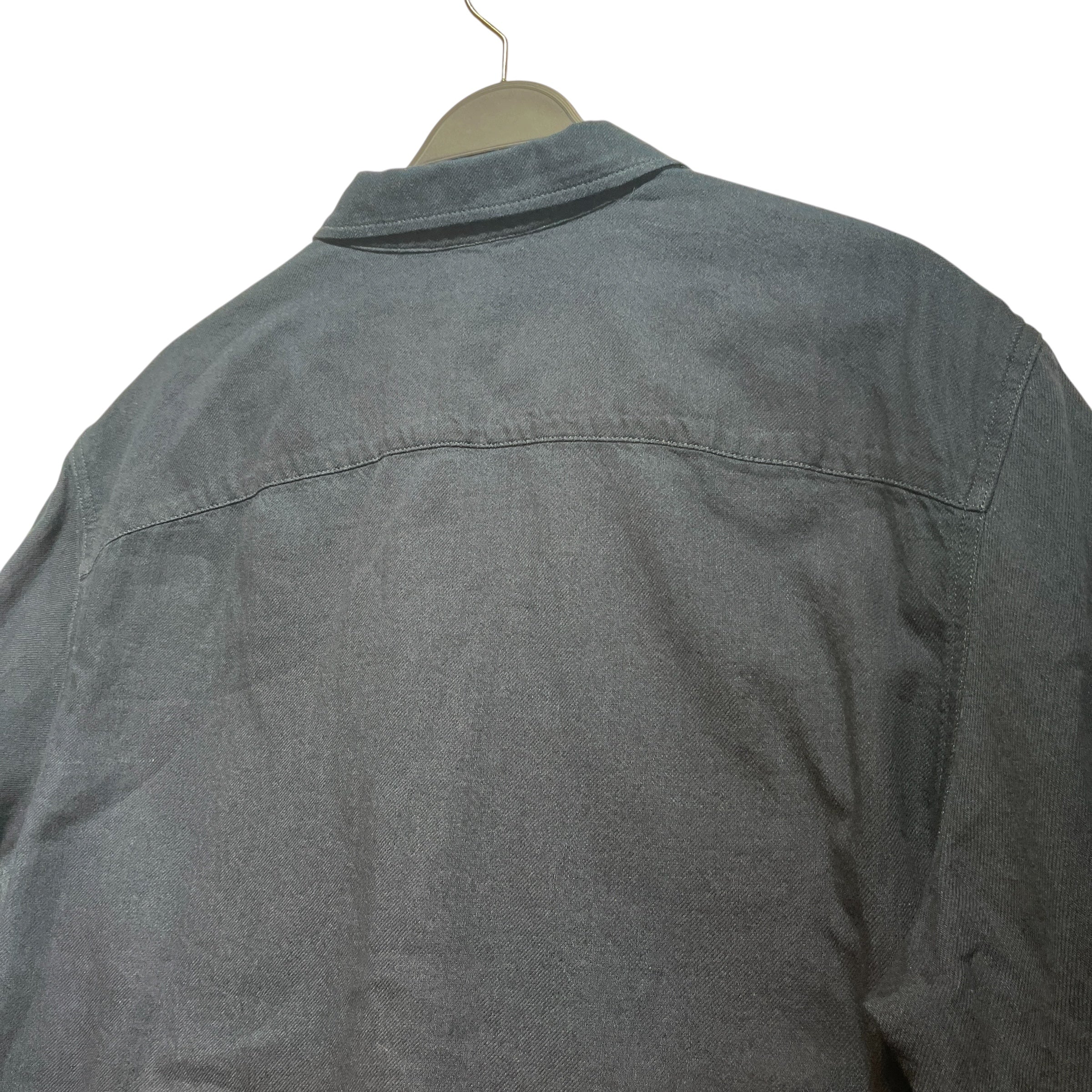 THE ROW/SS Shirt/L/Cotton/NVY/ view 4