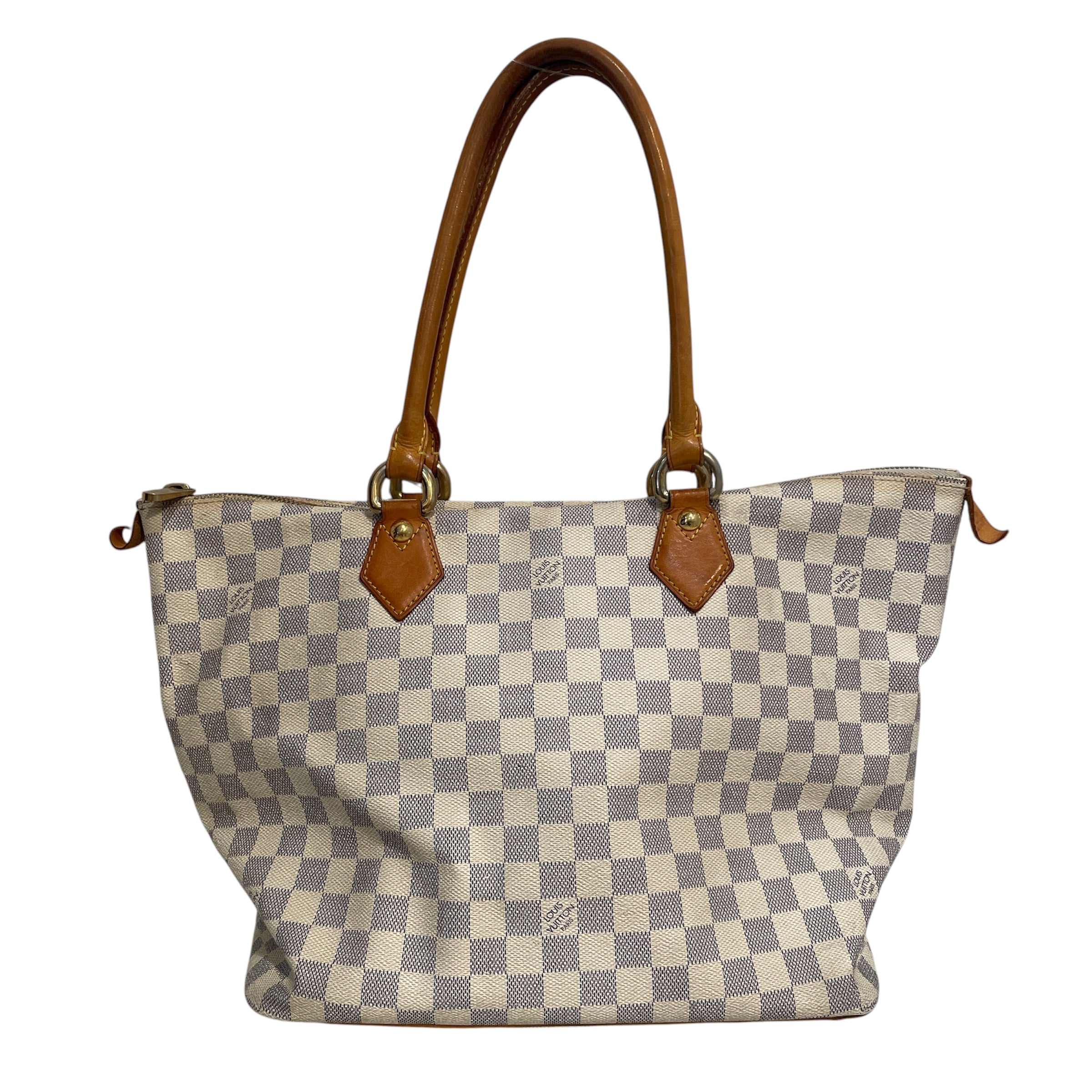 LOUIS VUITTON/Bag/Monogram/Leather/WHT/Damier Azur view 2
