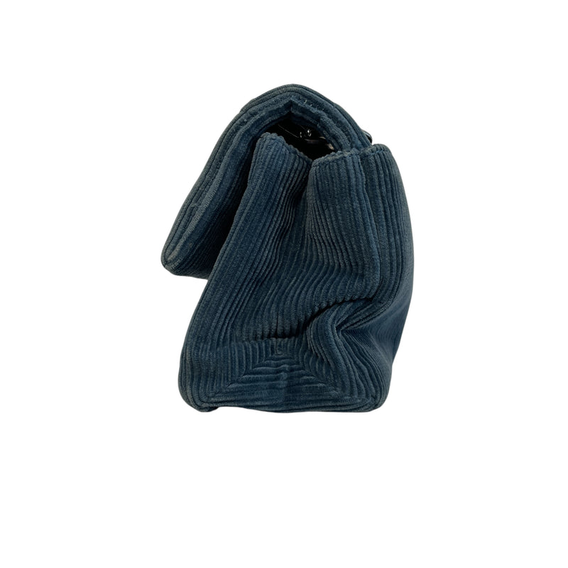 Zadig&Voltaire/Hand Bag/Graphic/Corduroy/BLU/