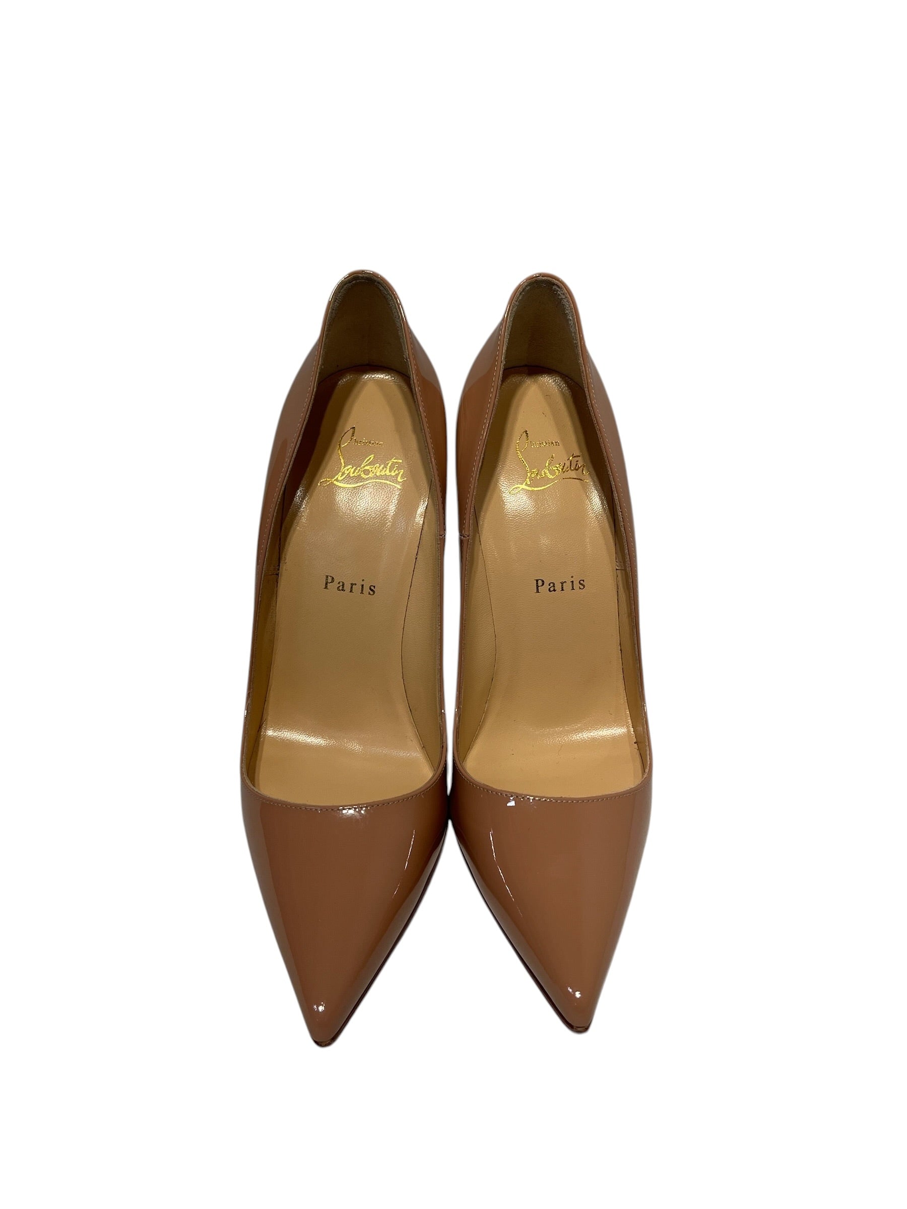 Christian Louboutin/Heels/EU 38.5/BEG/ view 3