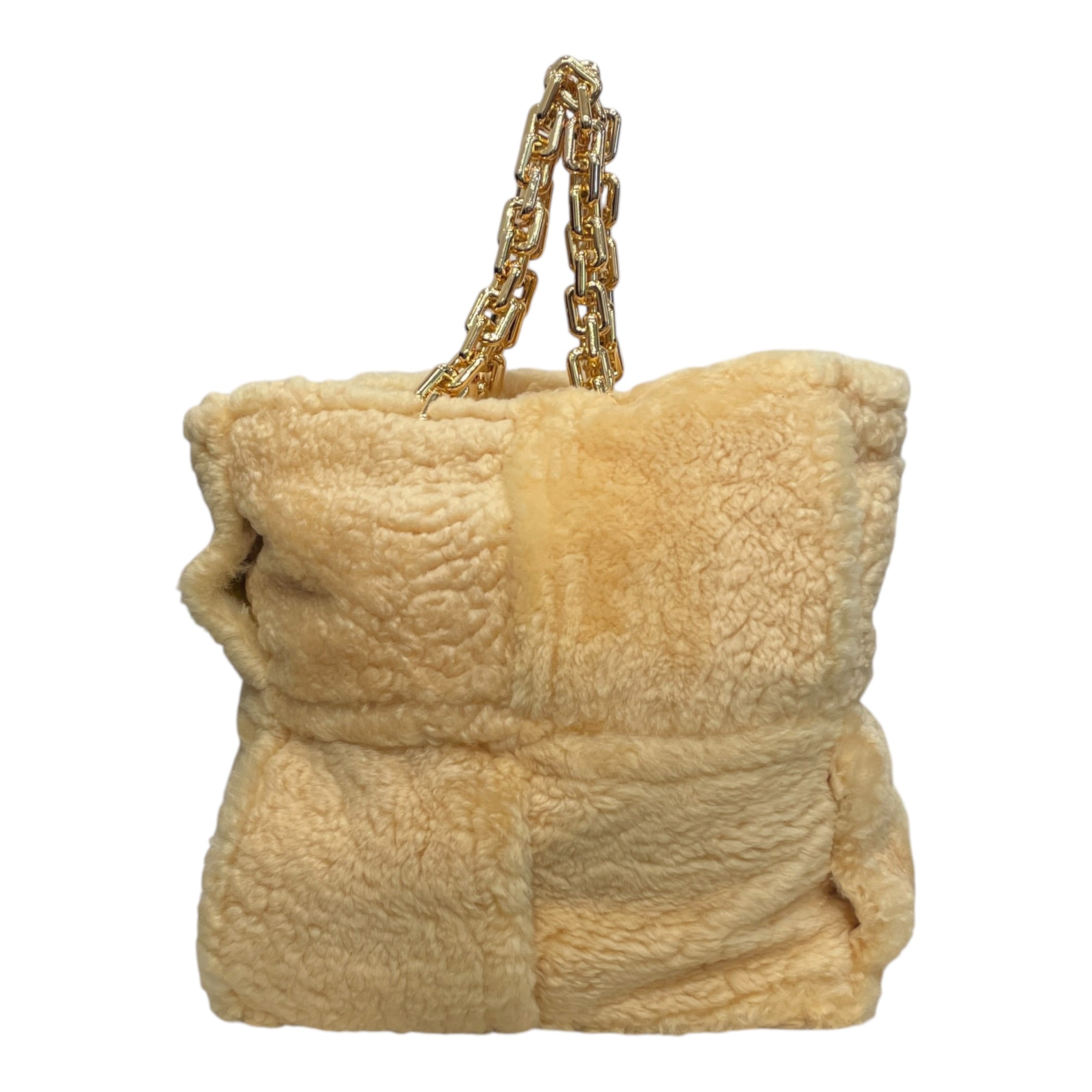 BOTTEGA VENETA/Tote Bag/Sheepskin/CML/GOLD CHAIN view 1