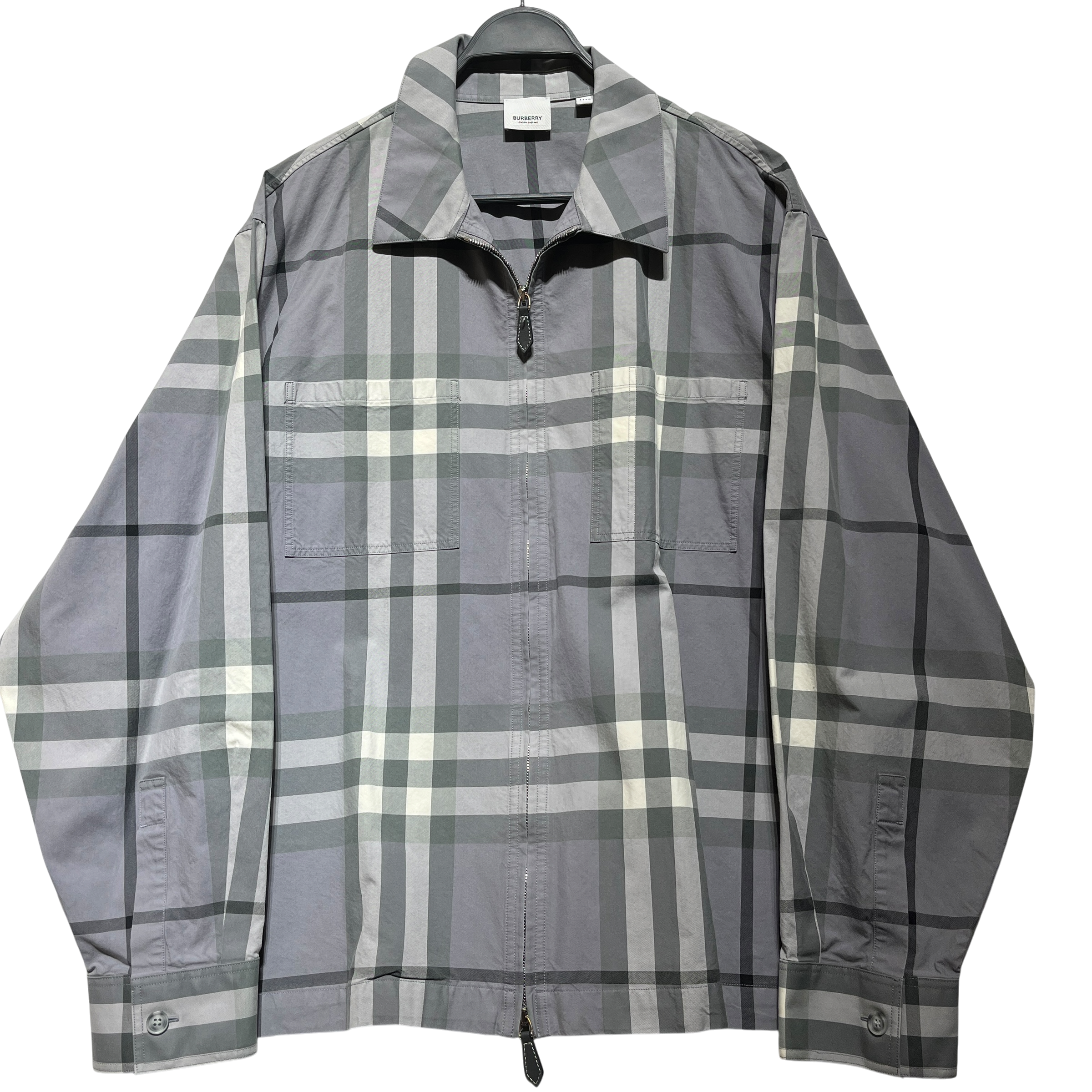 BURBERRY LONDON/Jacket/XXXL/SLV/Plaid/PECKHAM ZIP UP view 1
