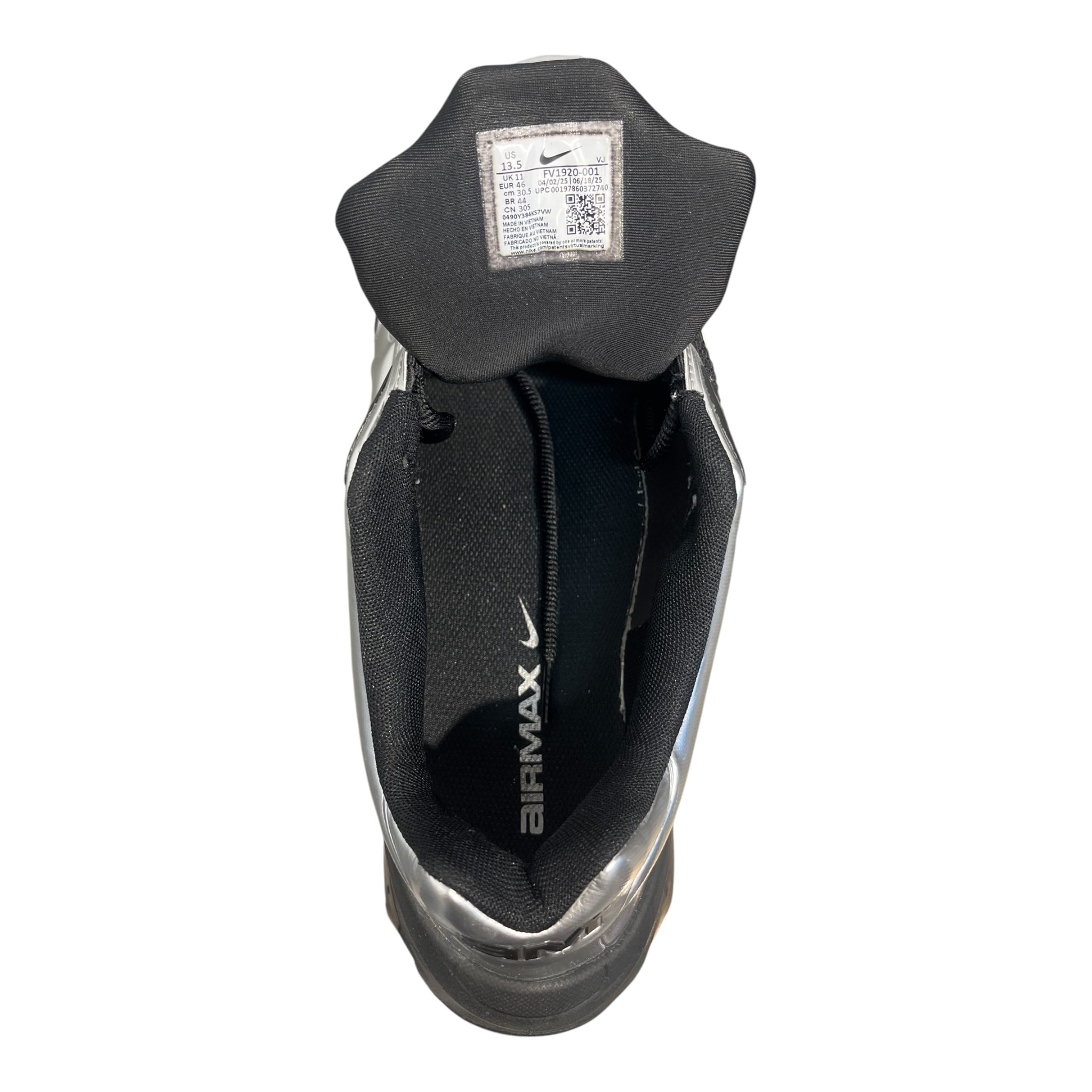 NIKE/Low-Sneakers/US 13.5/SLV/SILVER NIKE AIR MUSE view 8