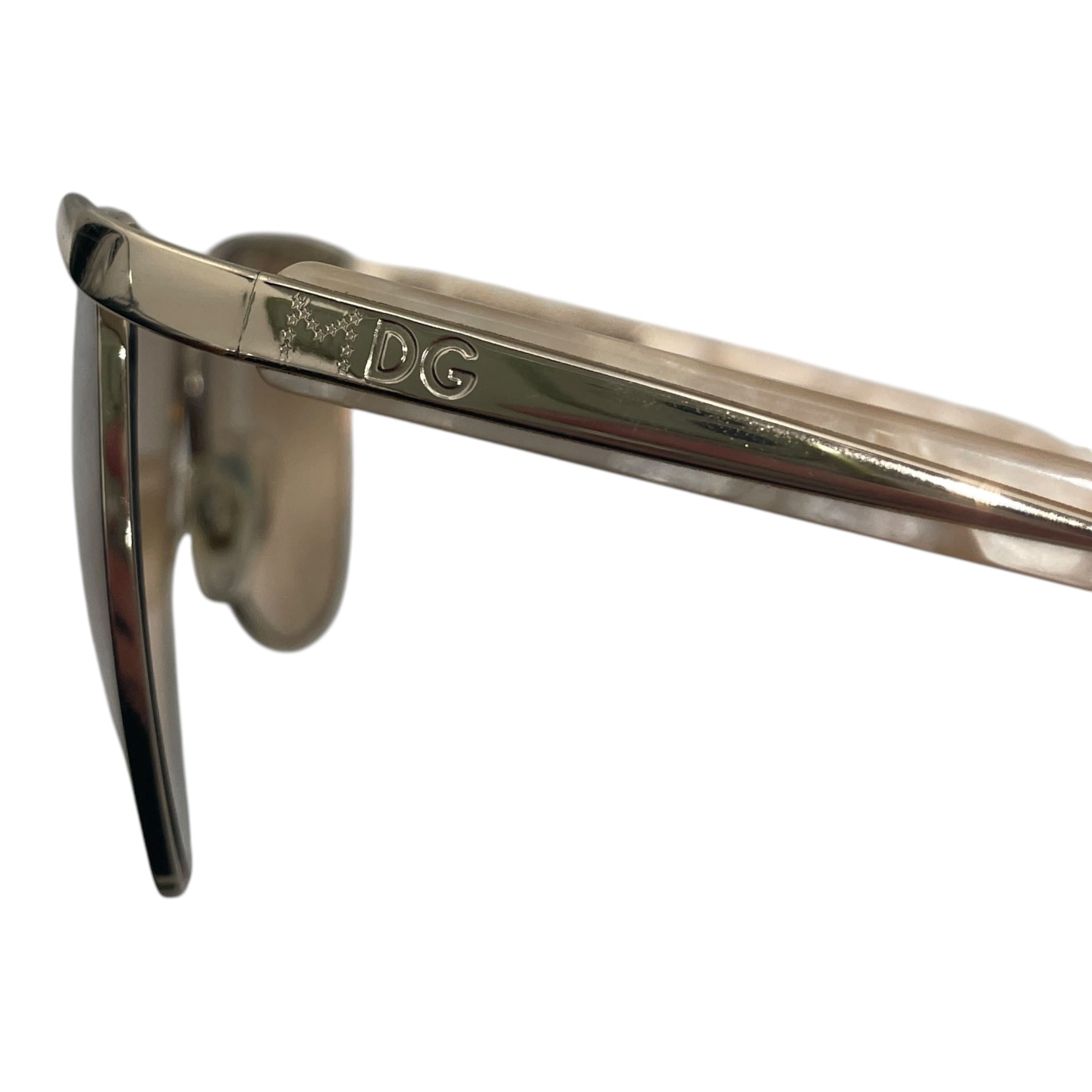 DOLCE&GABBANA/DOLCE&GABBANA/Sunglasses/Plastic/BEG/MADONNA PEARL FRAME/MADONNA 2087 479 view 3