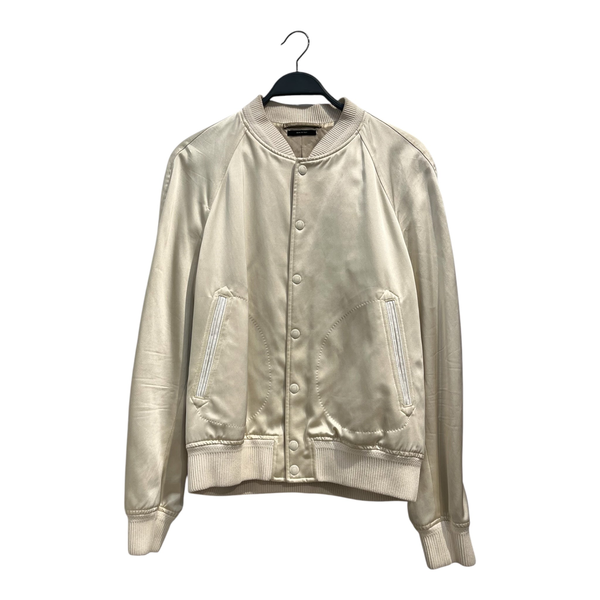 TOM FORD/Flight Jkt/52/Cotton/CRM/CREAM BOMBER JACKET view 1