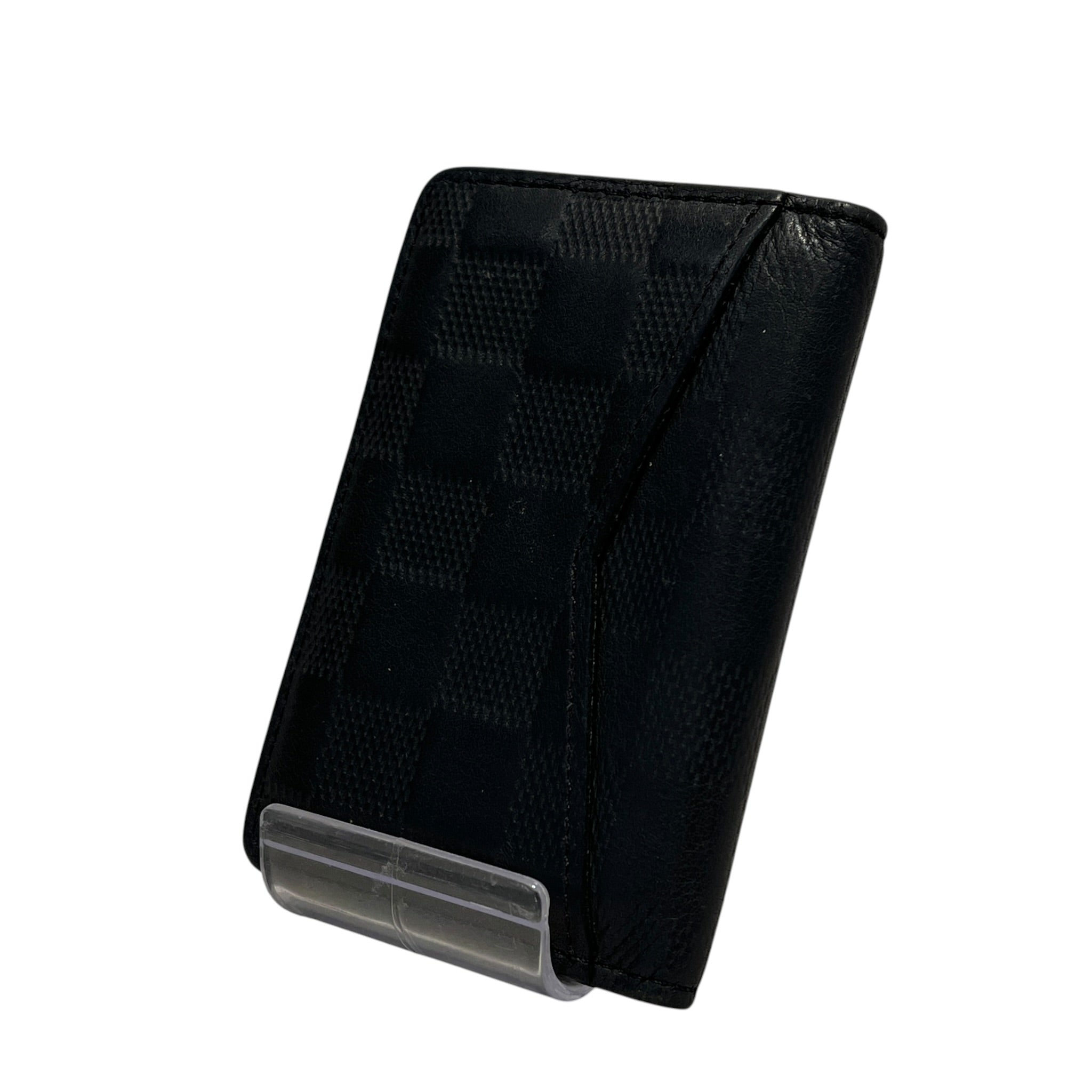 LOUIS VUITTON/Bifold Wallet/Leather/BLK/M's/DAMIER GRAPHITE POCKET ORGANIZ view 2