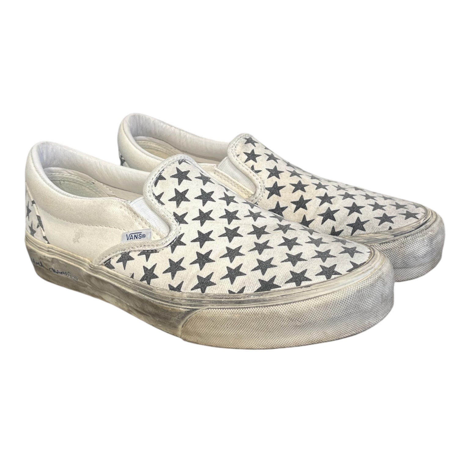 VANS/Shoes/US 8.5/WHT/BIANCA CHANDON STAR SLIP ON view 1