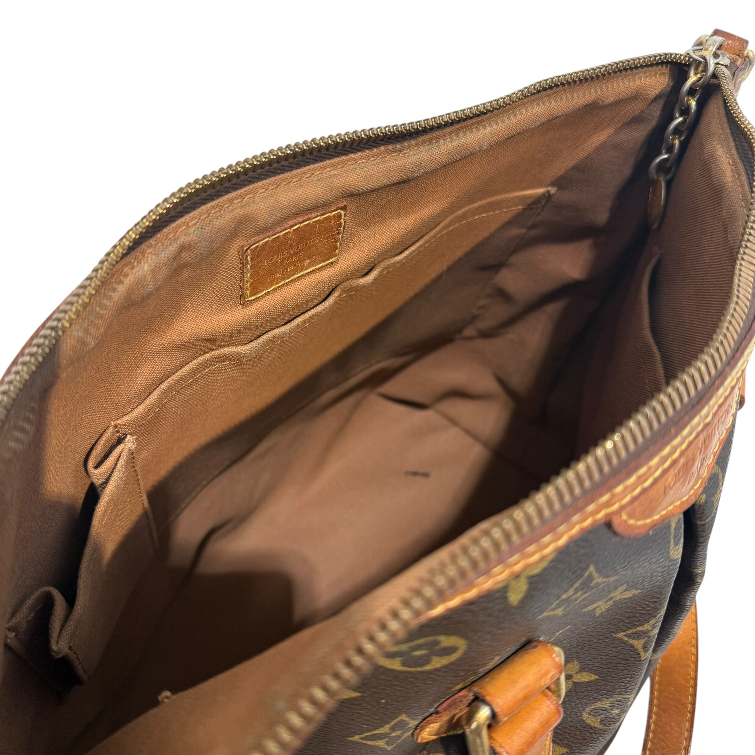 LOUIS VUITTON/Bag/Monogram/Leather/BRW/Palermo PM W/ Strap view 7