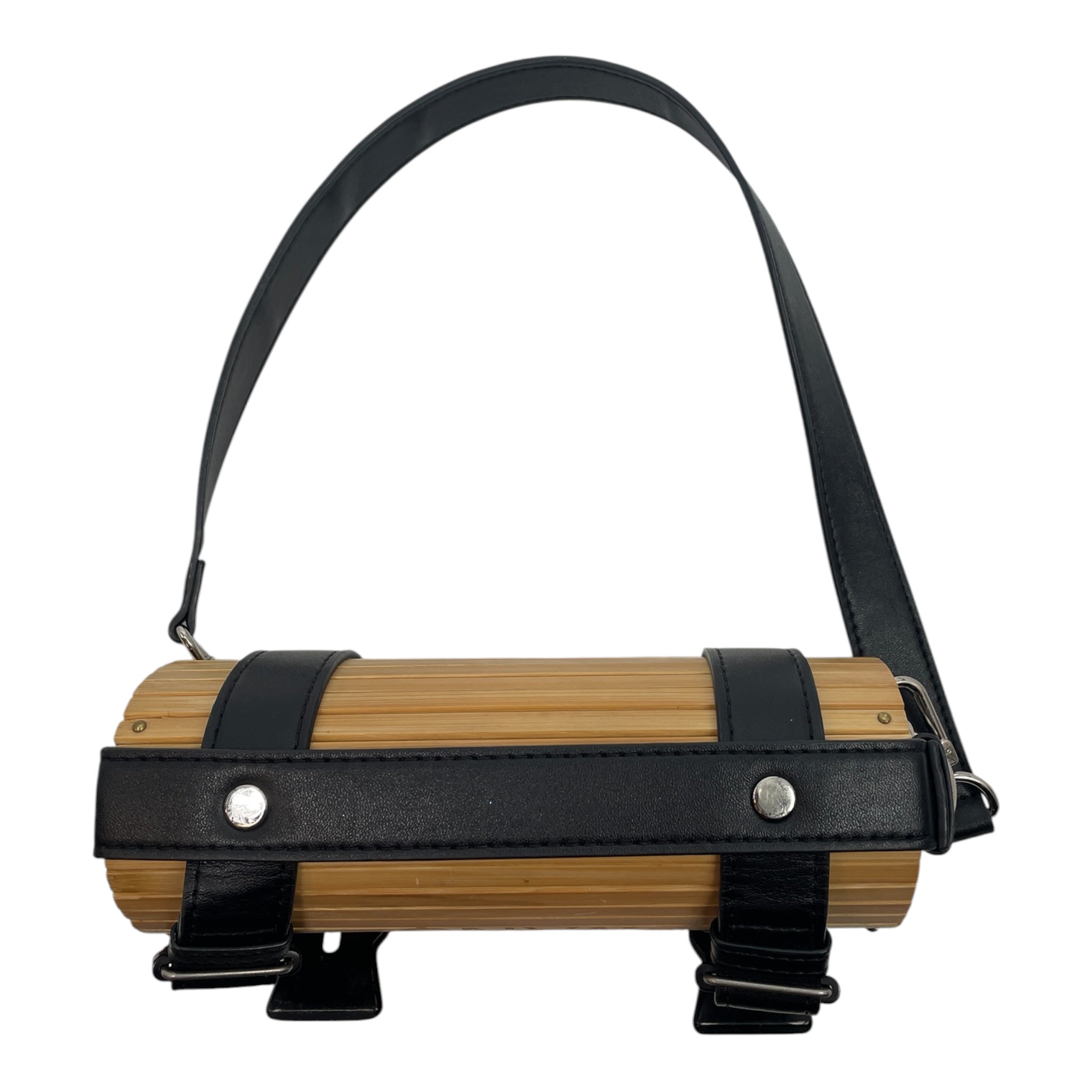 Feng Chen Wang/Bag/BRW/BAMBOO/LEATHERV STRAPS view 5