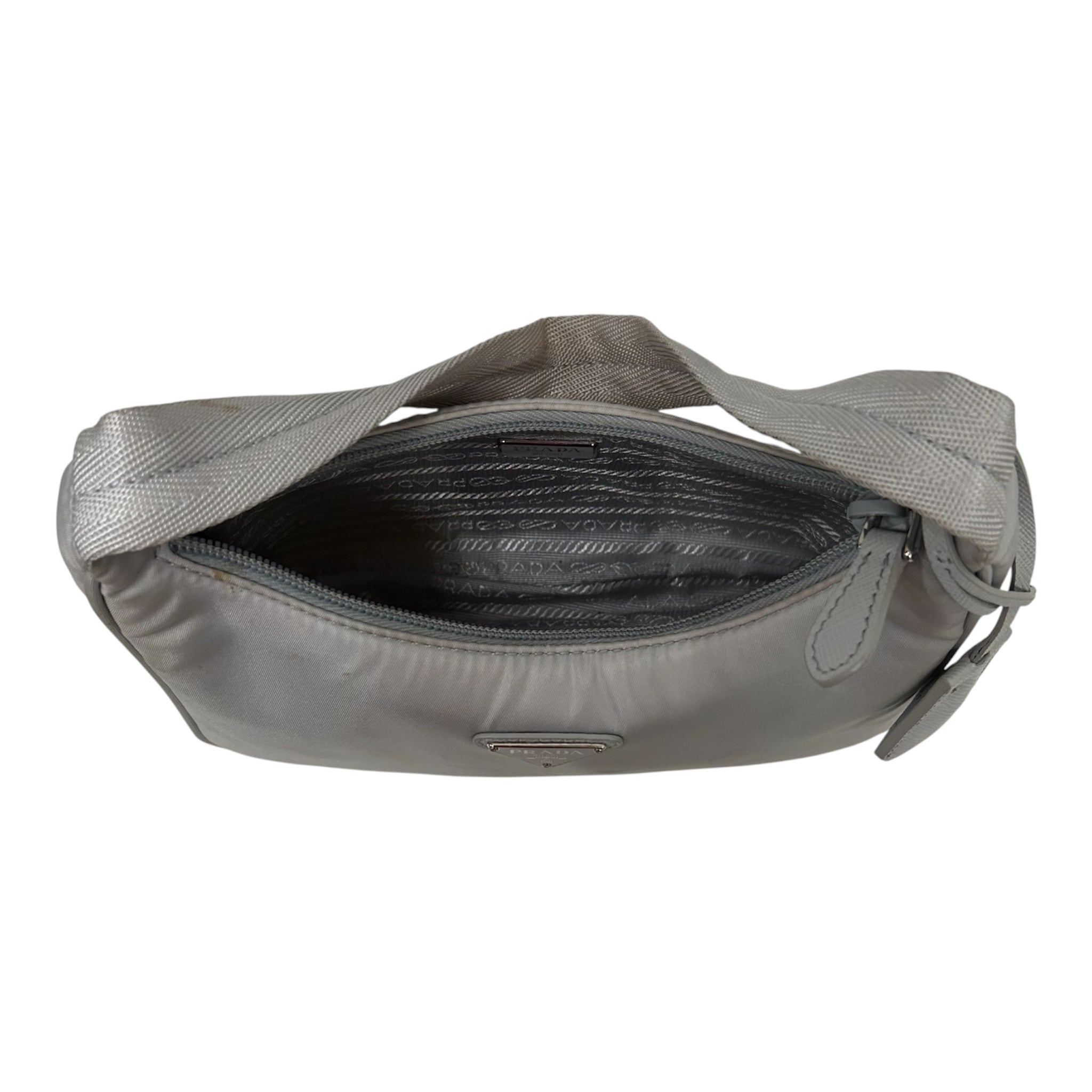 PRADA/Bag/Cotton/GRY/Re-edition Shoulder bag view 4