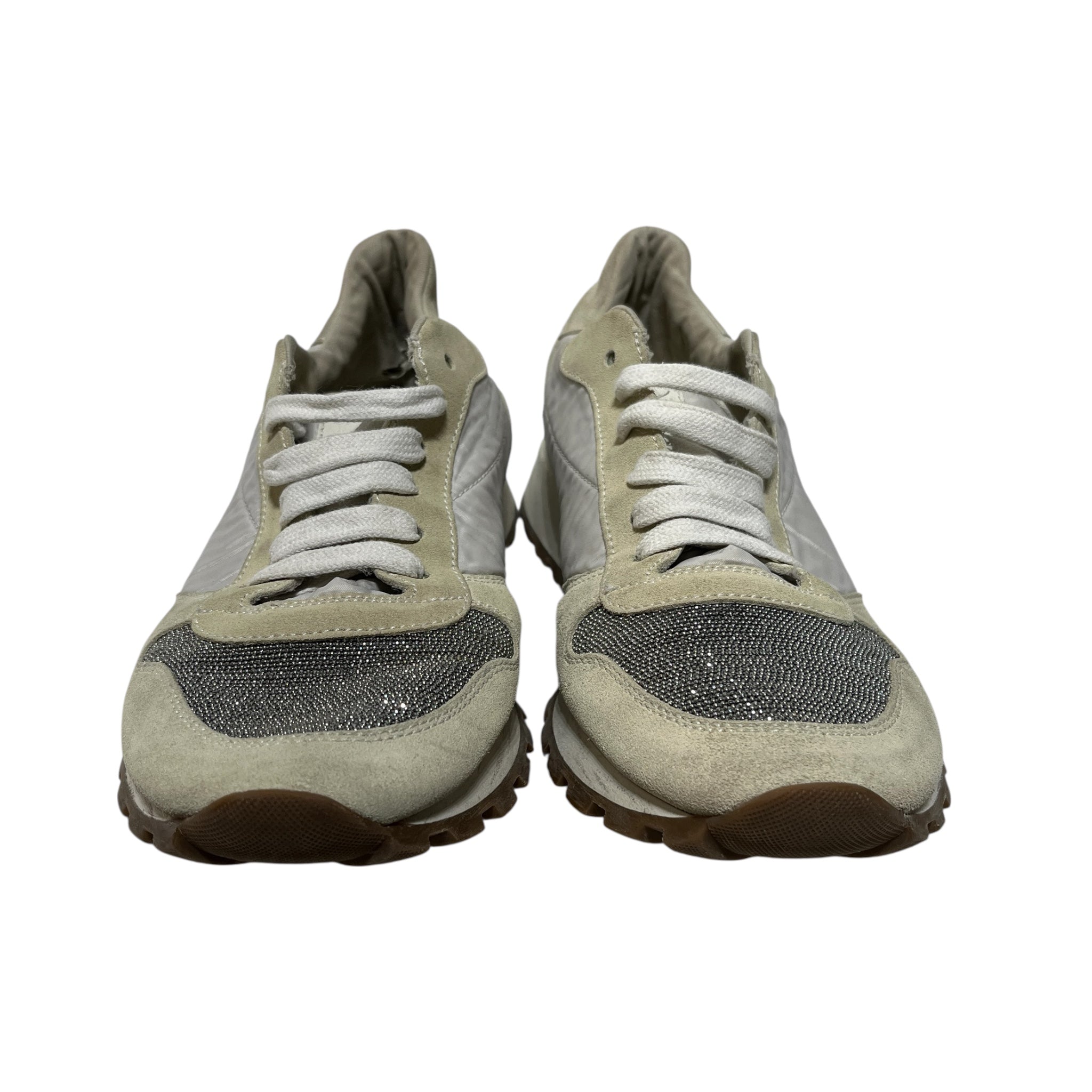 BRUNELLO CUCINELLI/Low-Sneakers/US 6/Suede/KHK/Monili Sneakers view 3
