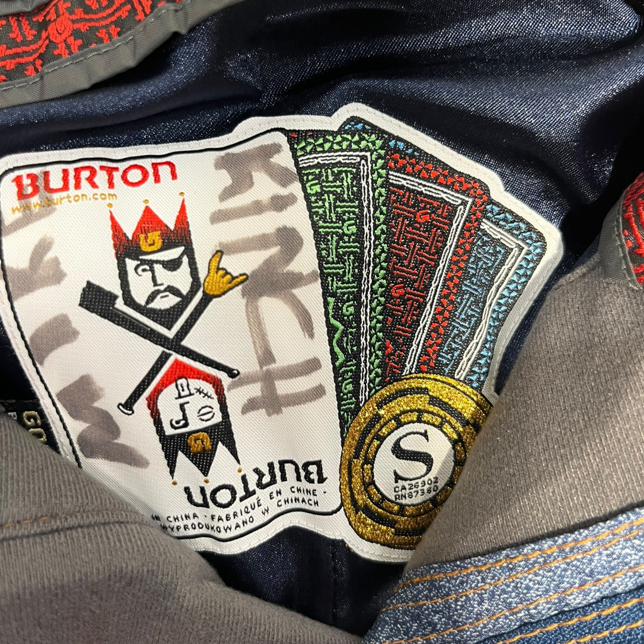 BURTON/Pants/S/Polyester/BLU/snow pants view 3