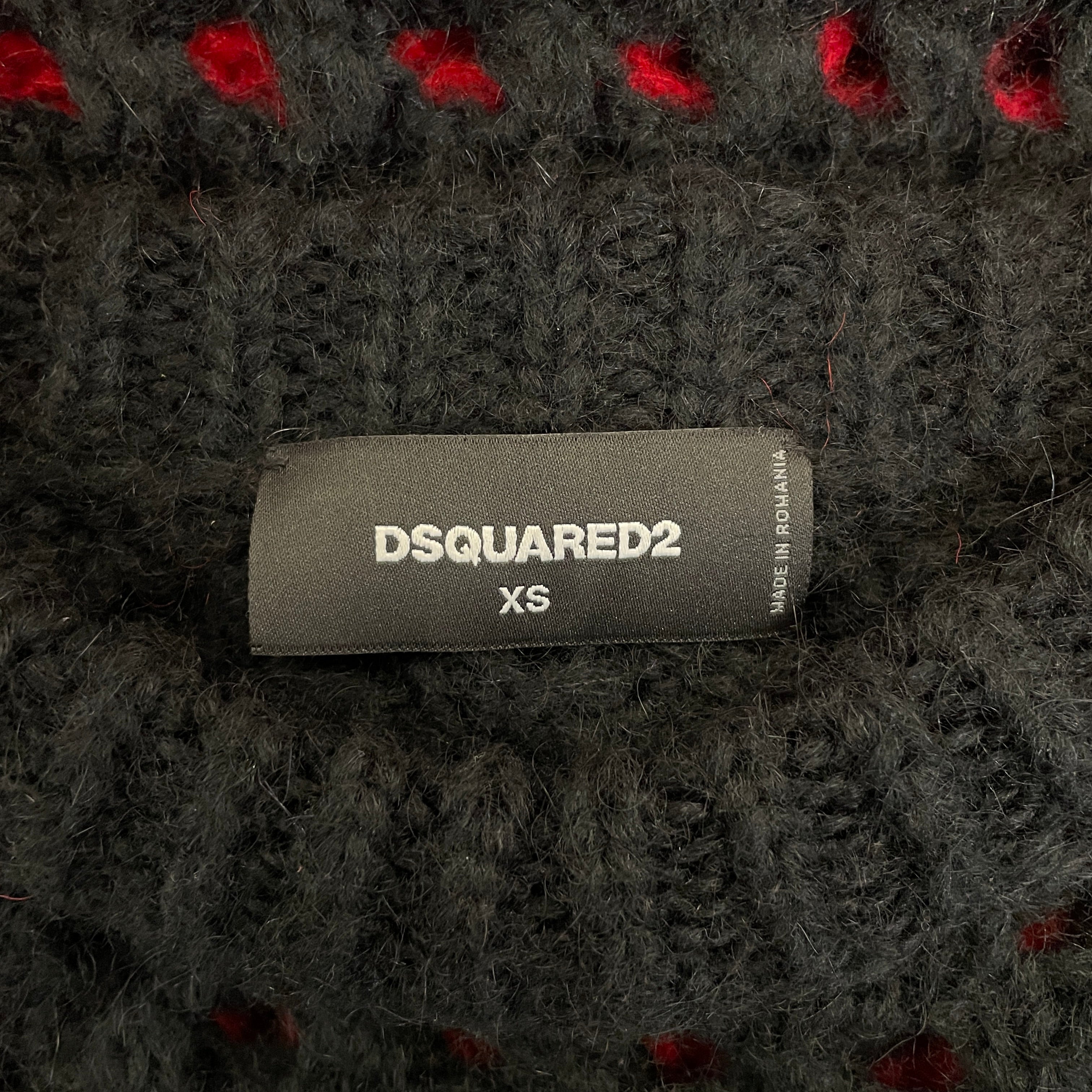 DSQUARED2/Sweater/XS/Stripe/Cotton/RED/ view 3