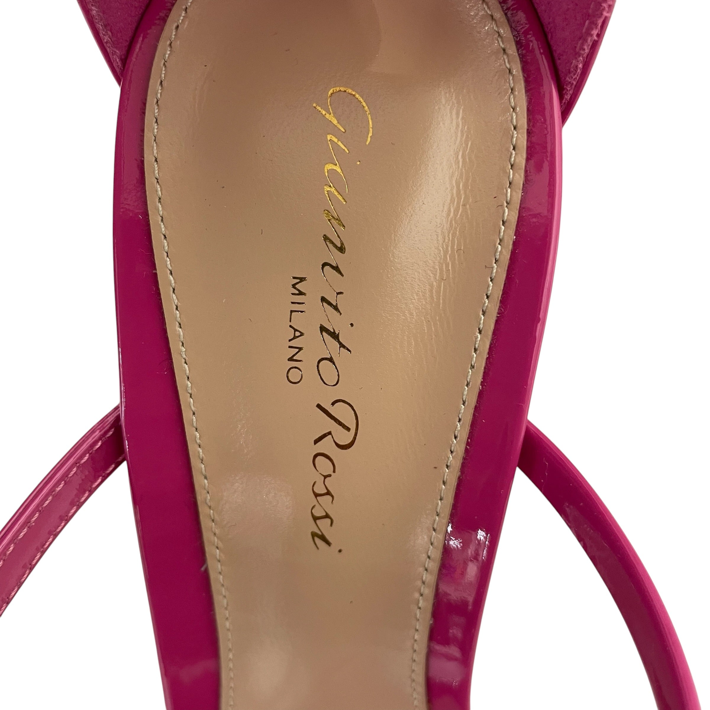 Gianvito Rossi/Heels/EU 39/PNK/Ribbon Uptown Heels view 5