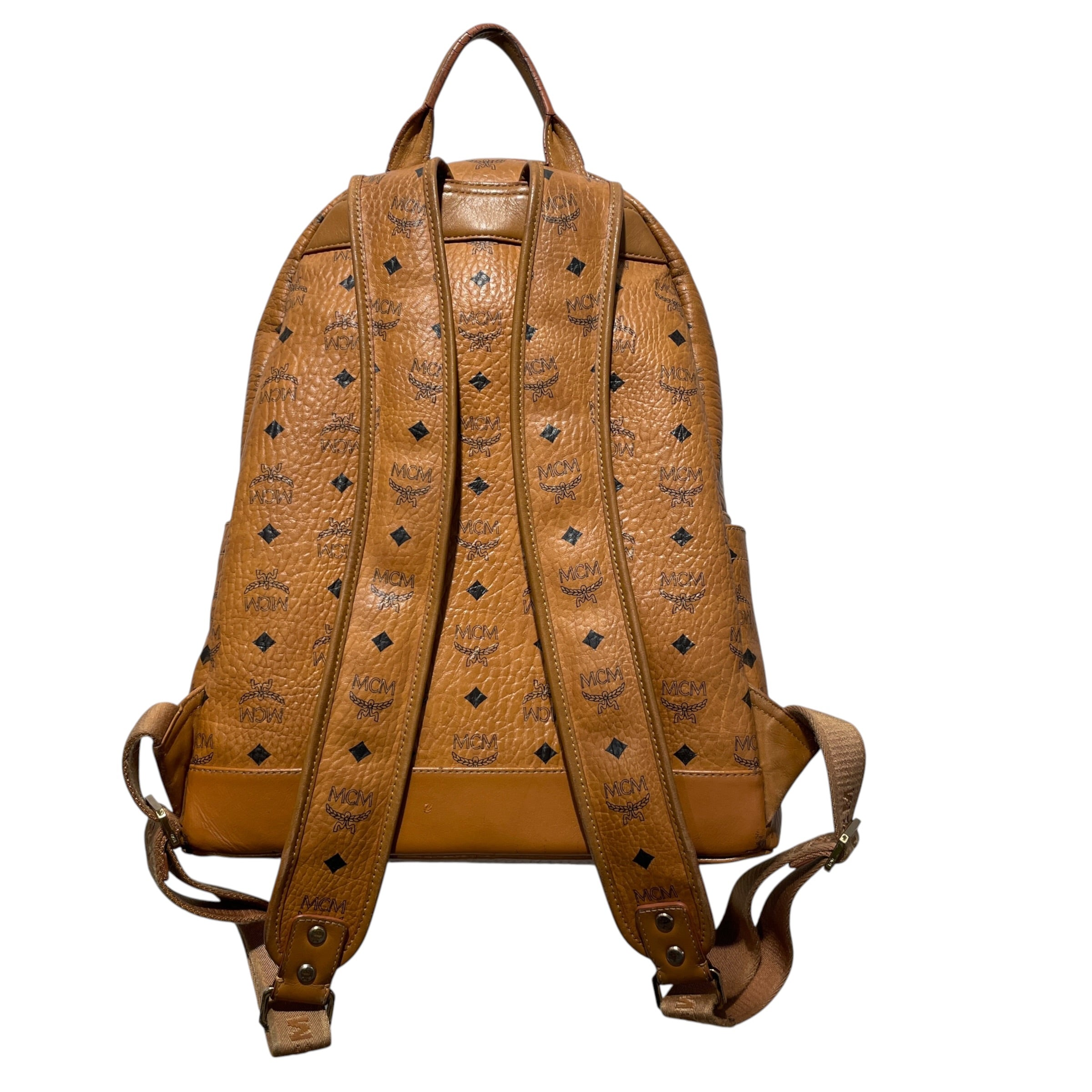 MCM/Backpack/Monogram/Leather/CML/ view 2
