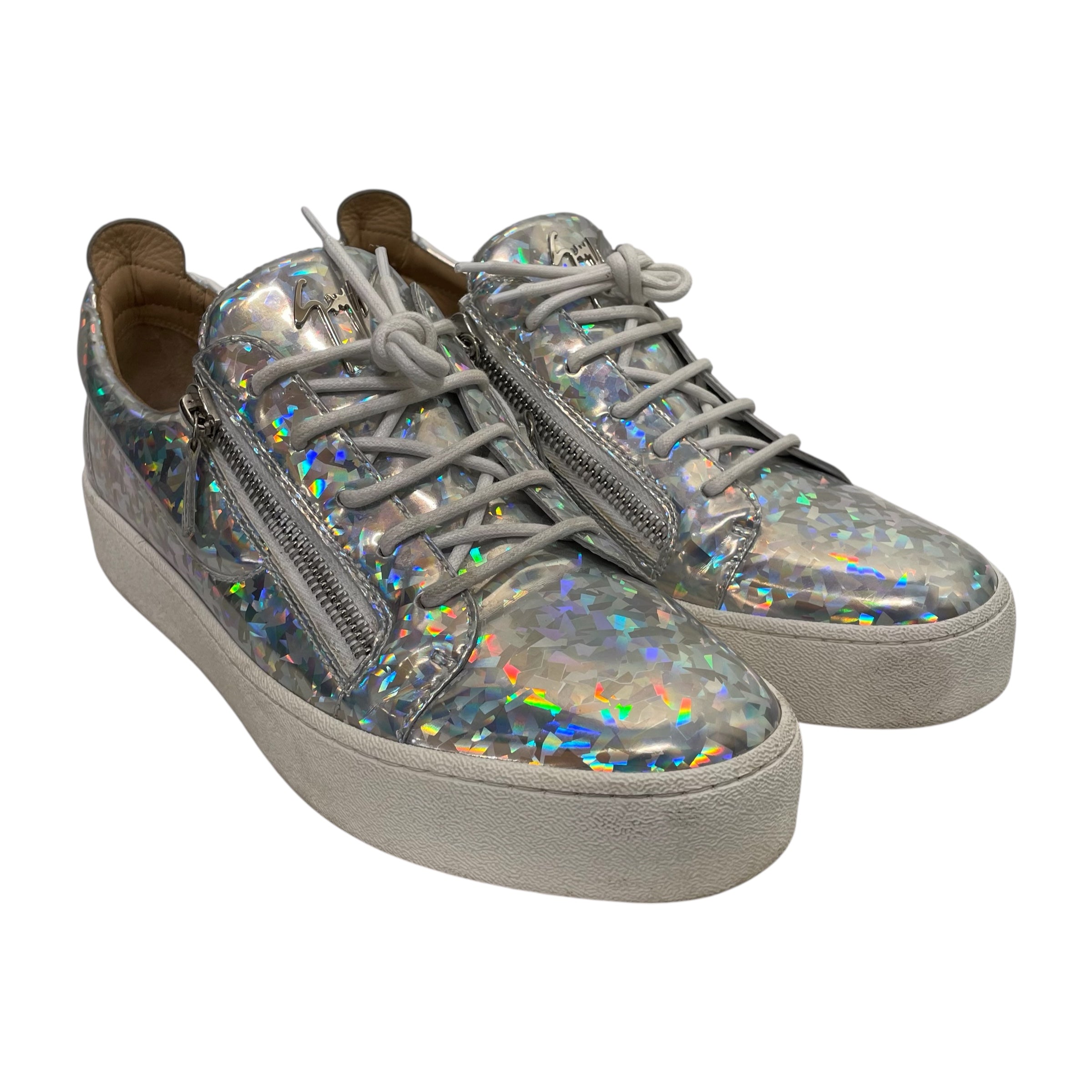 Giuseppe Zanotti/Low-Sneakers/EU 44/Iridescent/SLV/ view 1