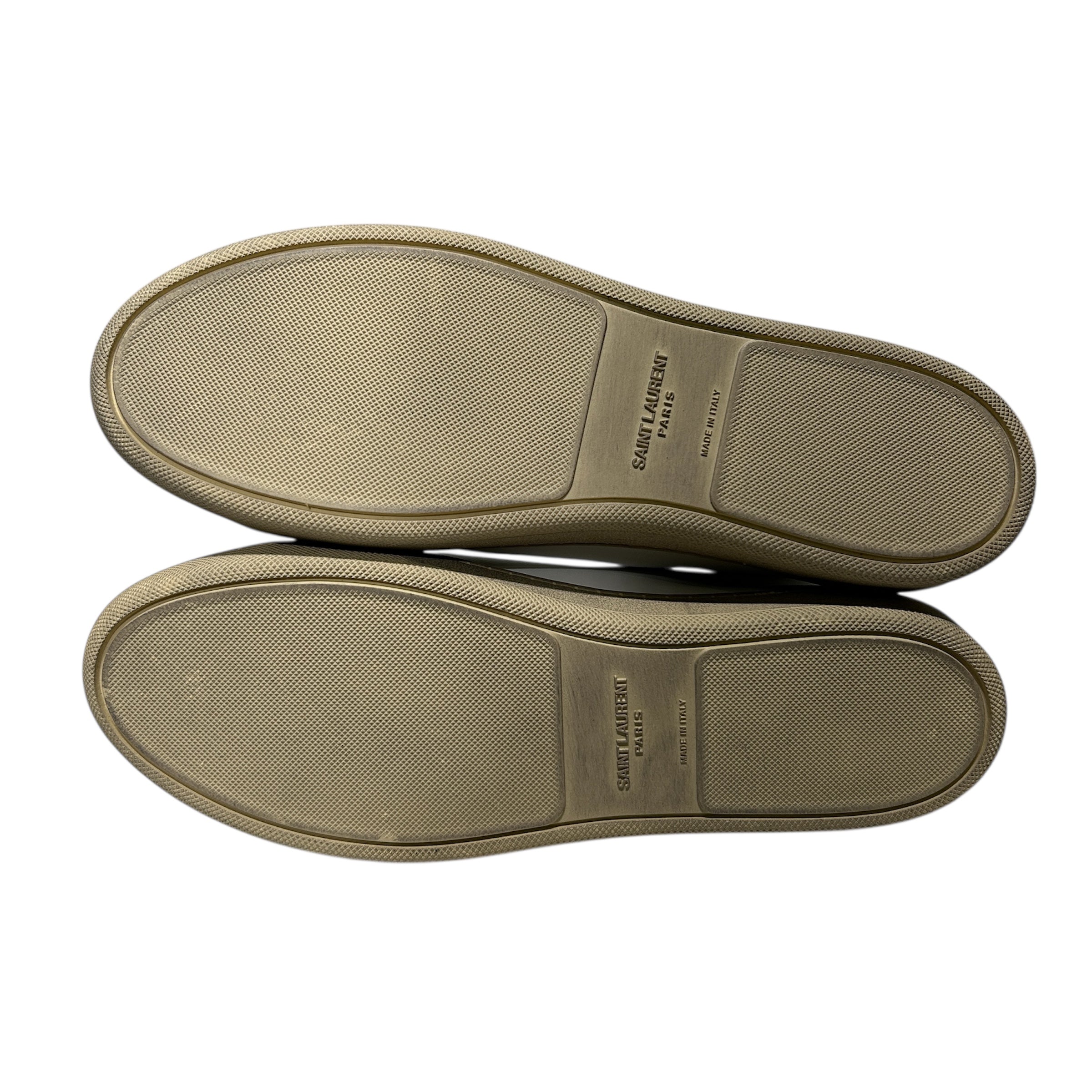 SAINT LAURENT/Hi-Sneakers/EU 38/Leather/WHT/COURT/ HIGH/ GRN view 5