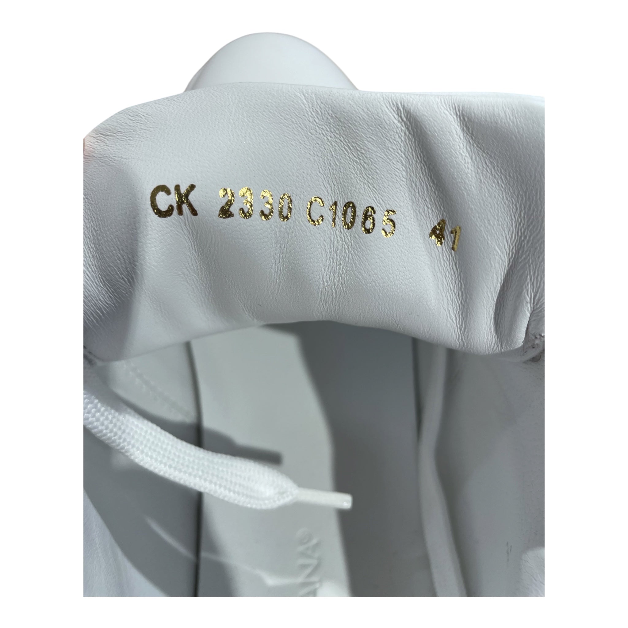 DOLCE&GABBANA/Low-Sneakers/EU 41/Leather/WHT/w/dustbag view 8