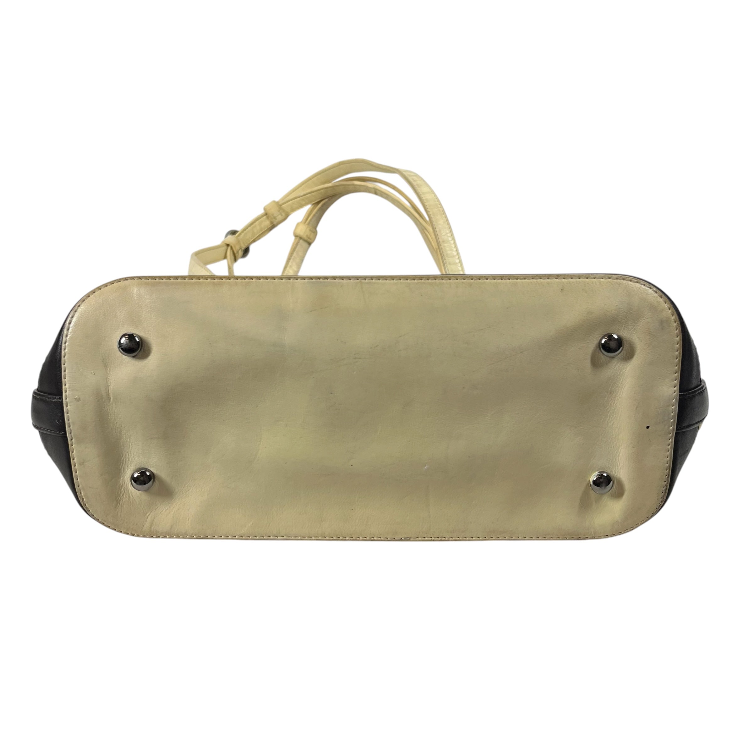 CHANEL/Hand Bag/Leather/CRM/COUNTRY CLUB TOTE view 3