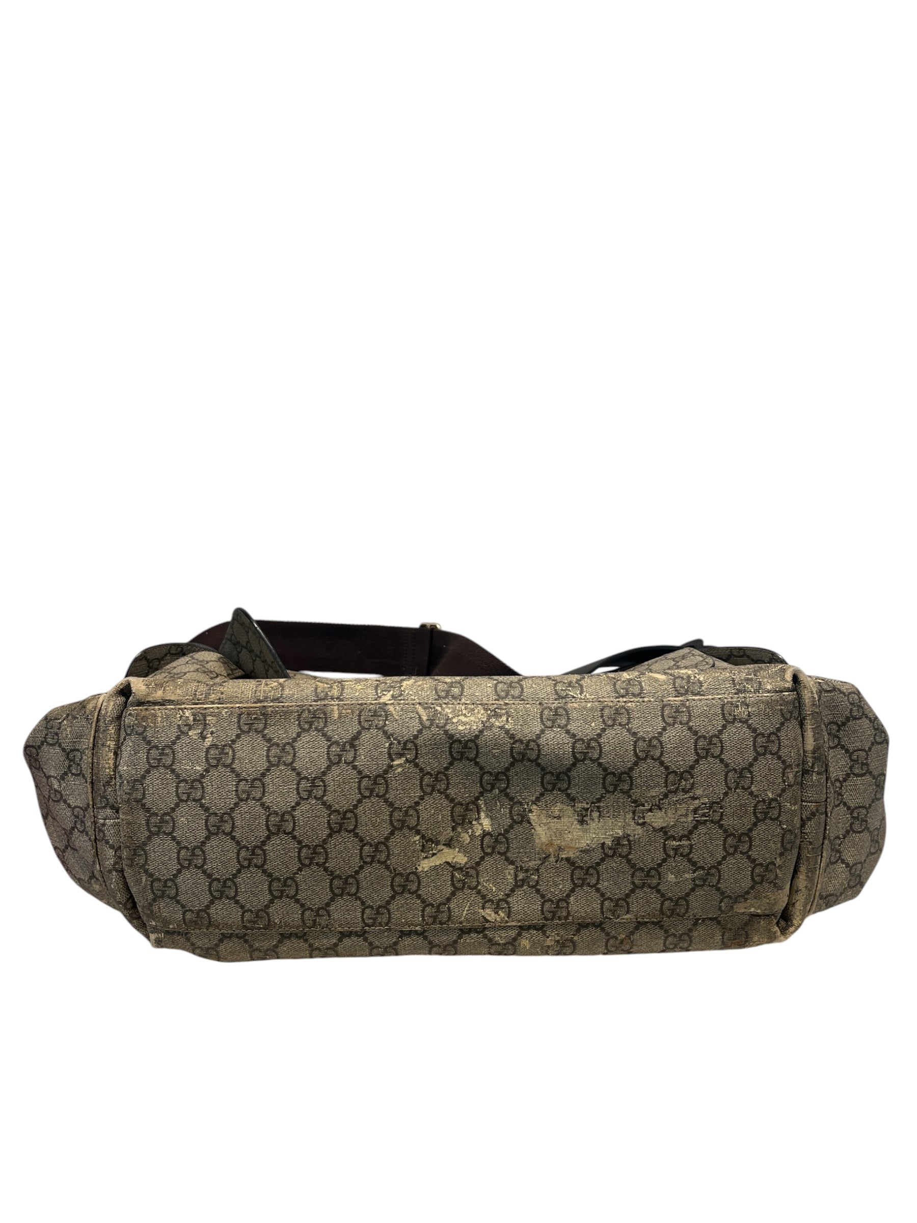 GUCCI/Bag/Monogram/Leather/CRM/MONOGRAM DIAPER BAG view 4