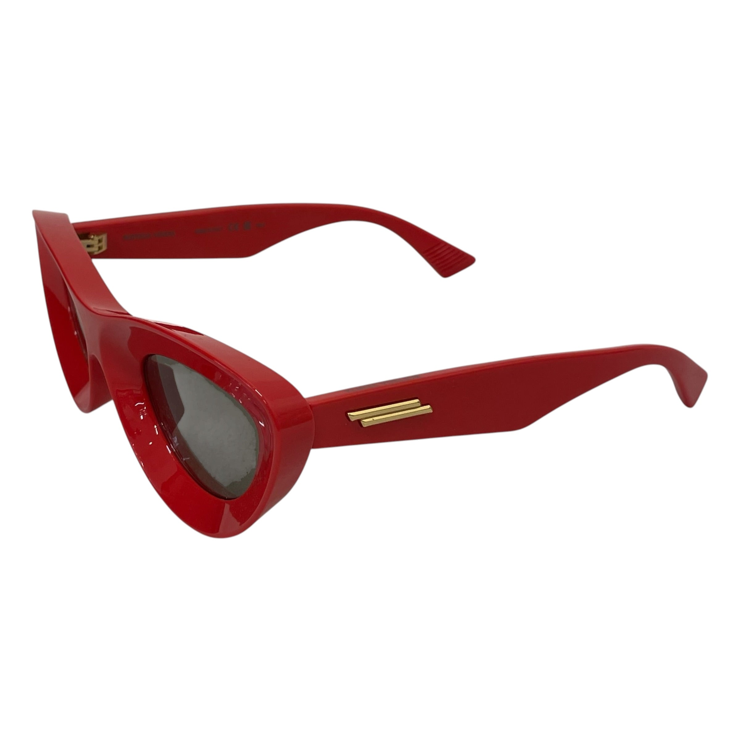 BOTTEGA VENETA/Sunglasses/Plastic/RED/cateye bv13255 view 3