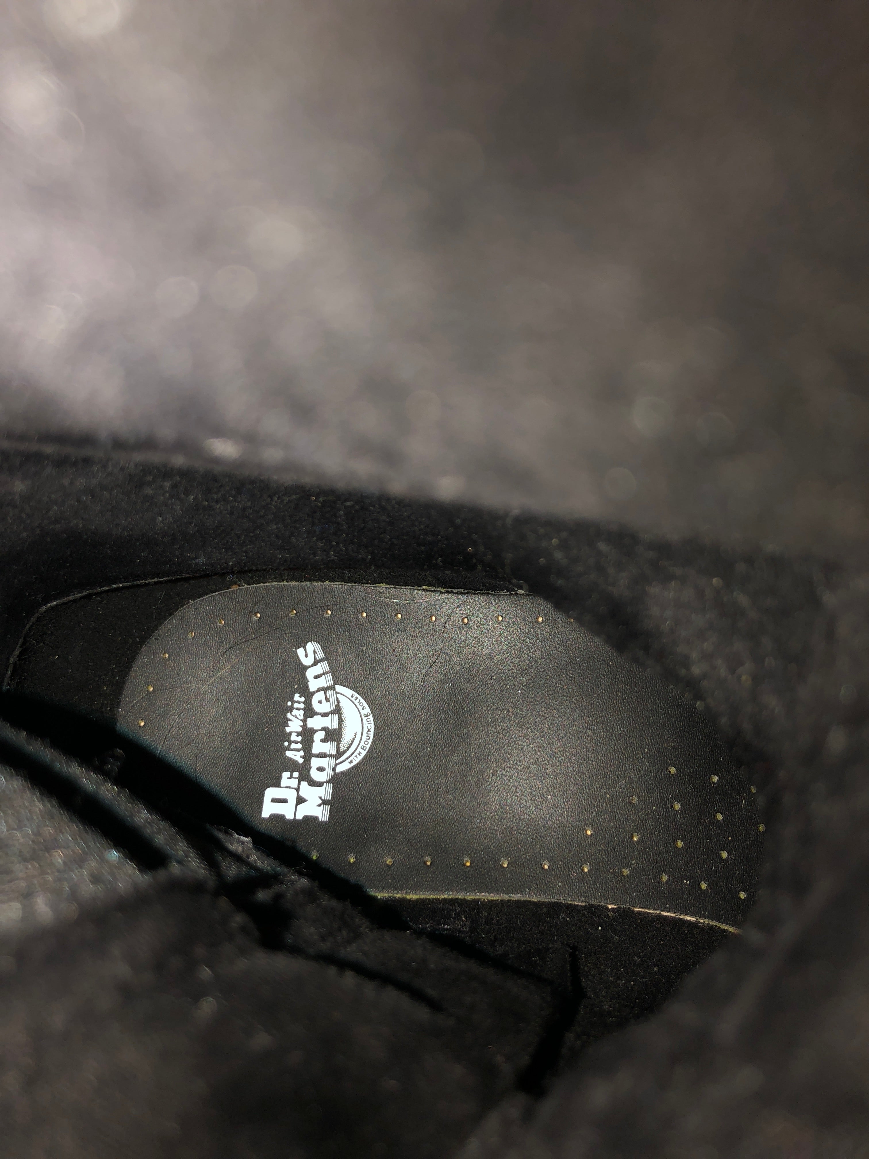 Dr.Martens/Long Boots/US 8/Leather/BLK/AMAAYAH HI view 4