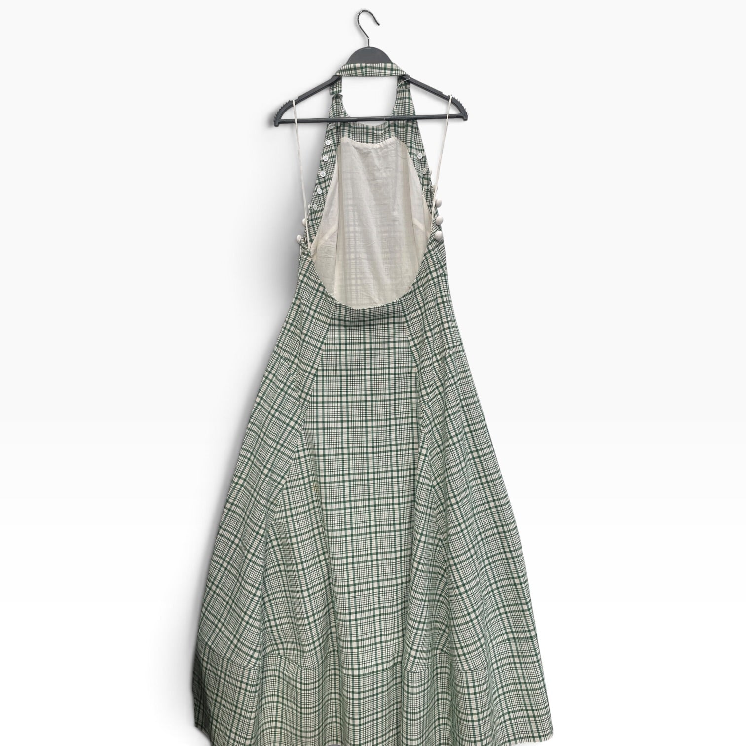 ROSIEASSOULIN/Dress/10/Hombre Check/Cotton/GRN/WBOLERO view 4