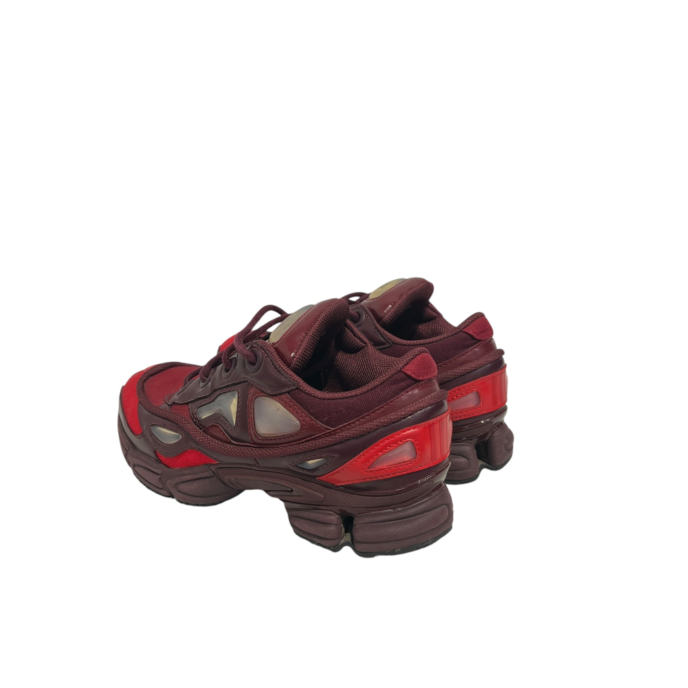adidas/RAF SIMONS/Low-Sneakers/US 5/Leather/BRD/ozwego view 2