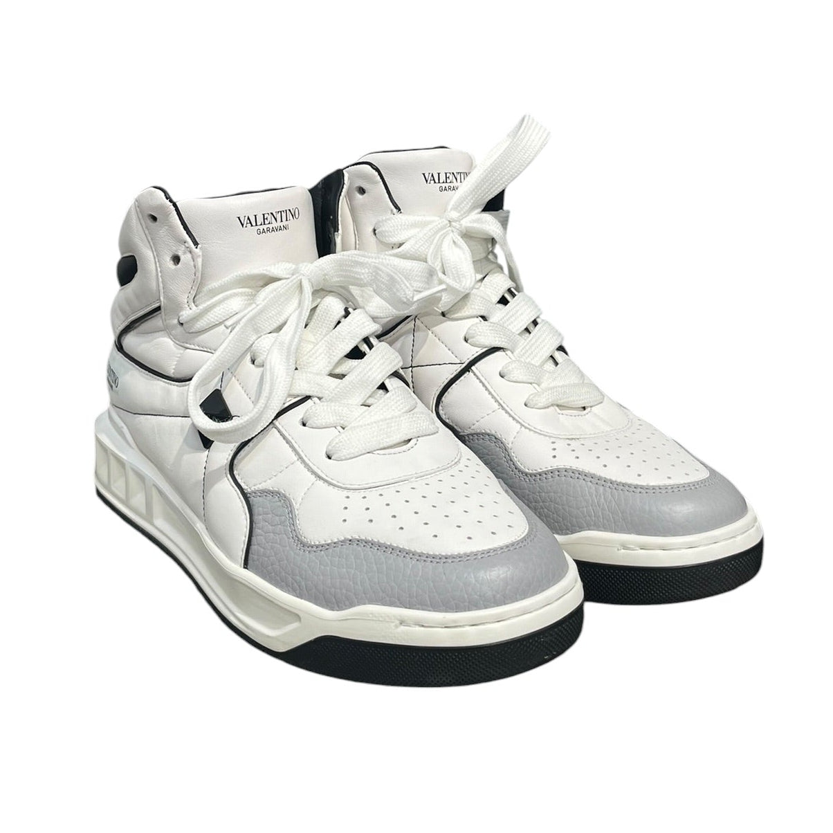 VALENTINO GARAVANI/Hi-Sneakers/EU 41/Leather/WHT/TWE63Y2 view 1