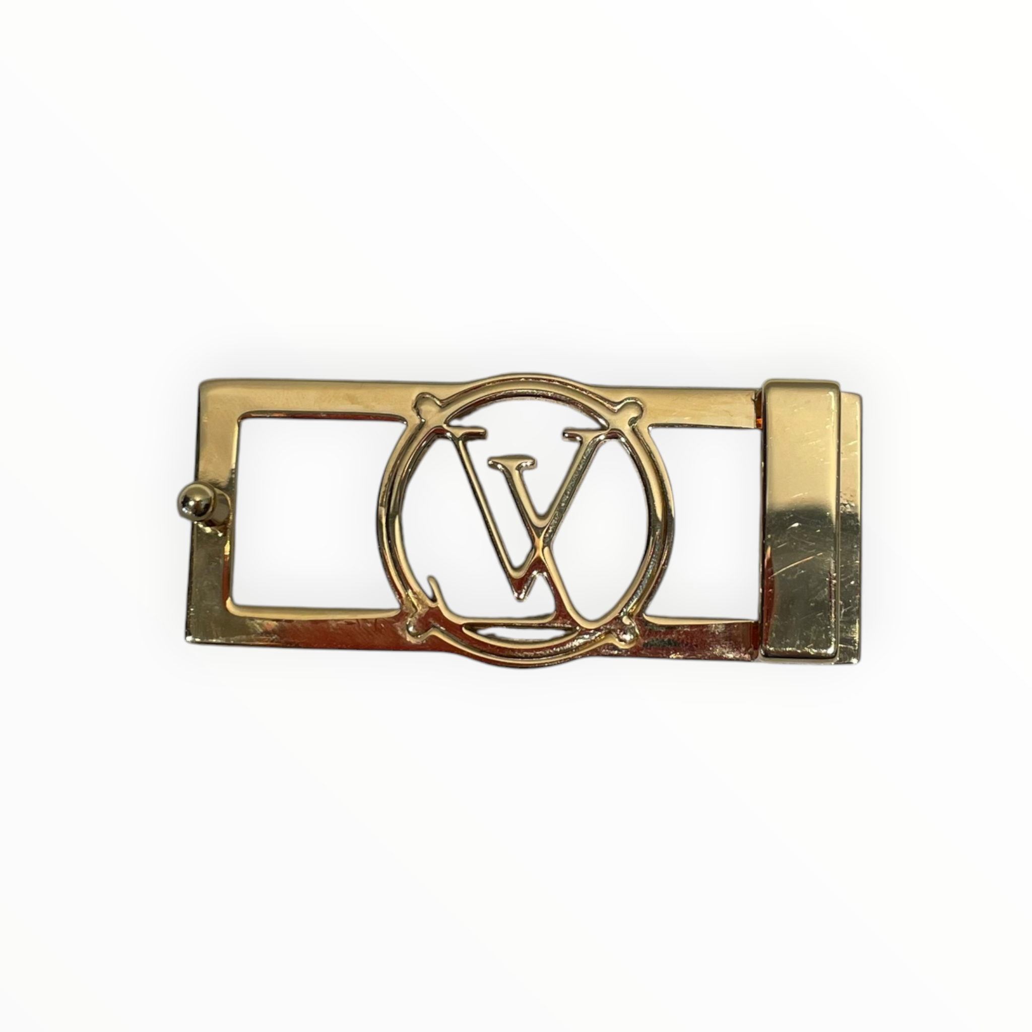LOUIS VUITTON/Belt/Monogram/Leather/BRW/L's/M0203 view 3