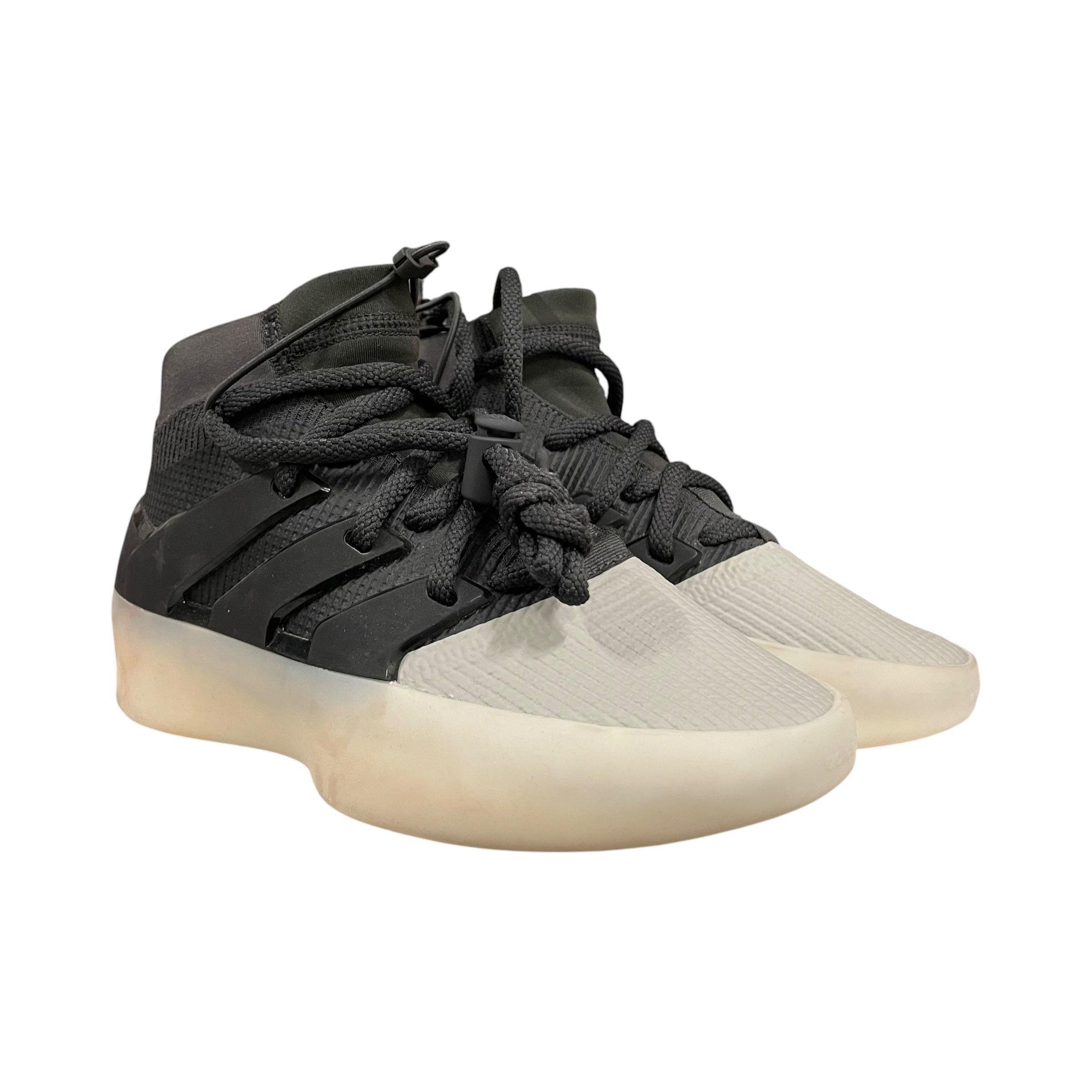 FEAR OF GOD/adidas/Hi-Sneakers/US 5.5/Cotton/BLK/ view 1