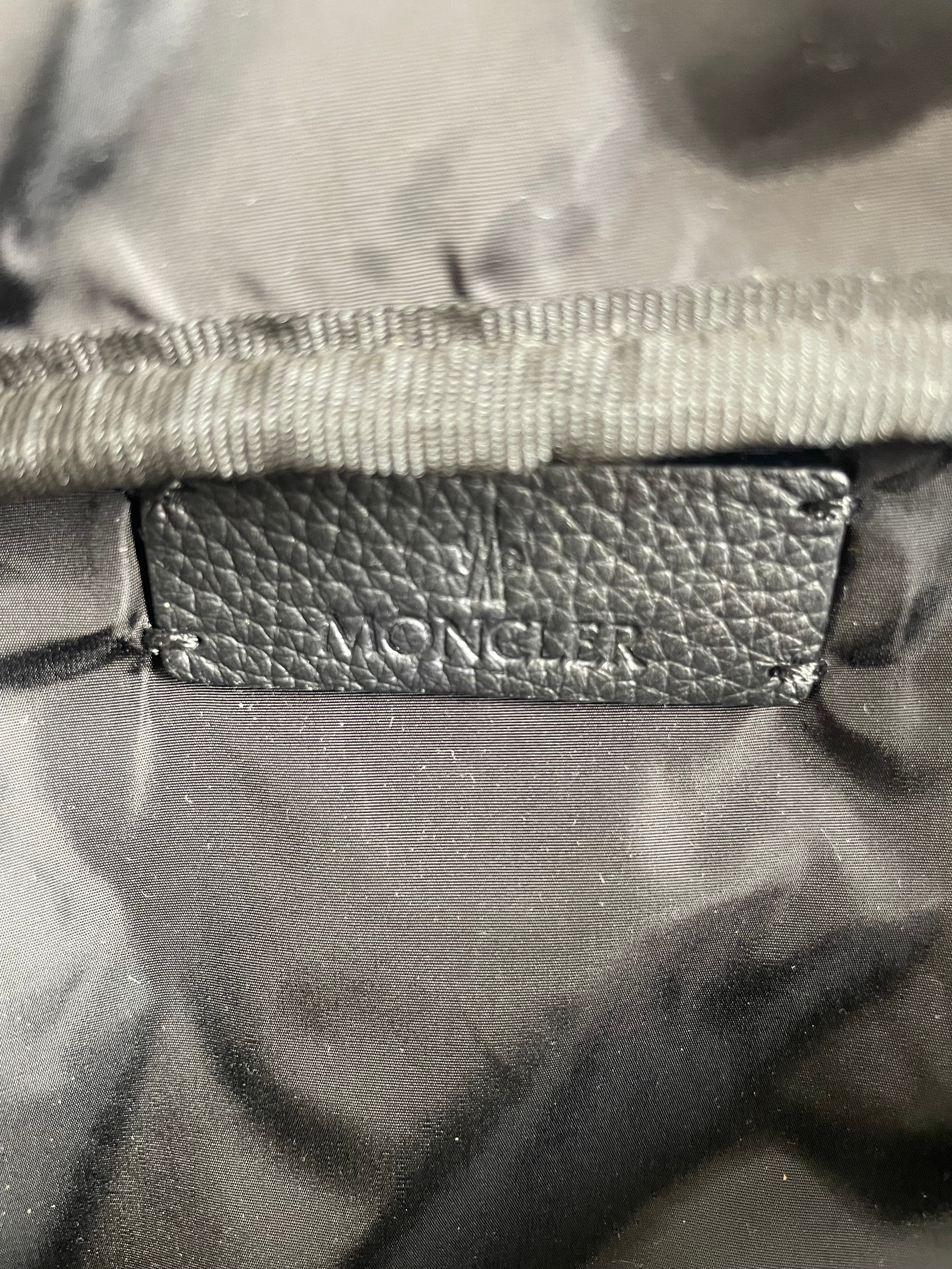 MONCLER/Fanny Pack/Leather/BLK/DURANCE LEATHER WAIST BAG view 5
