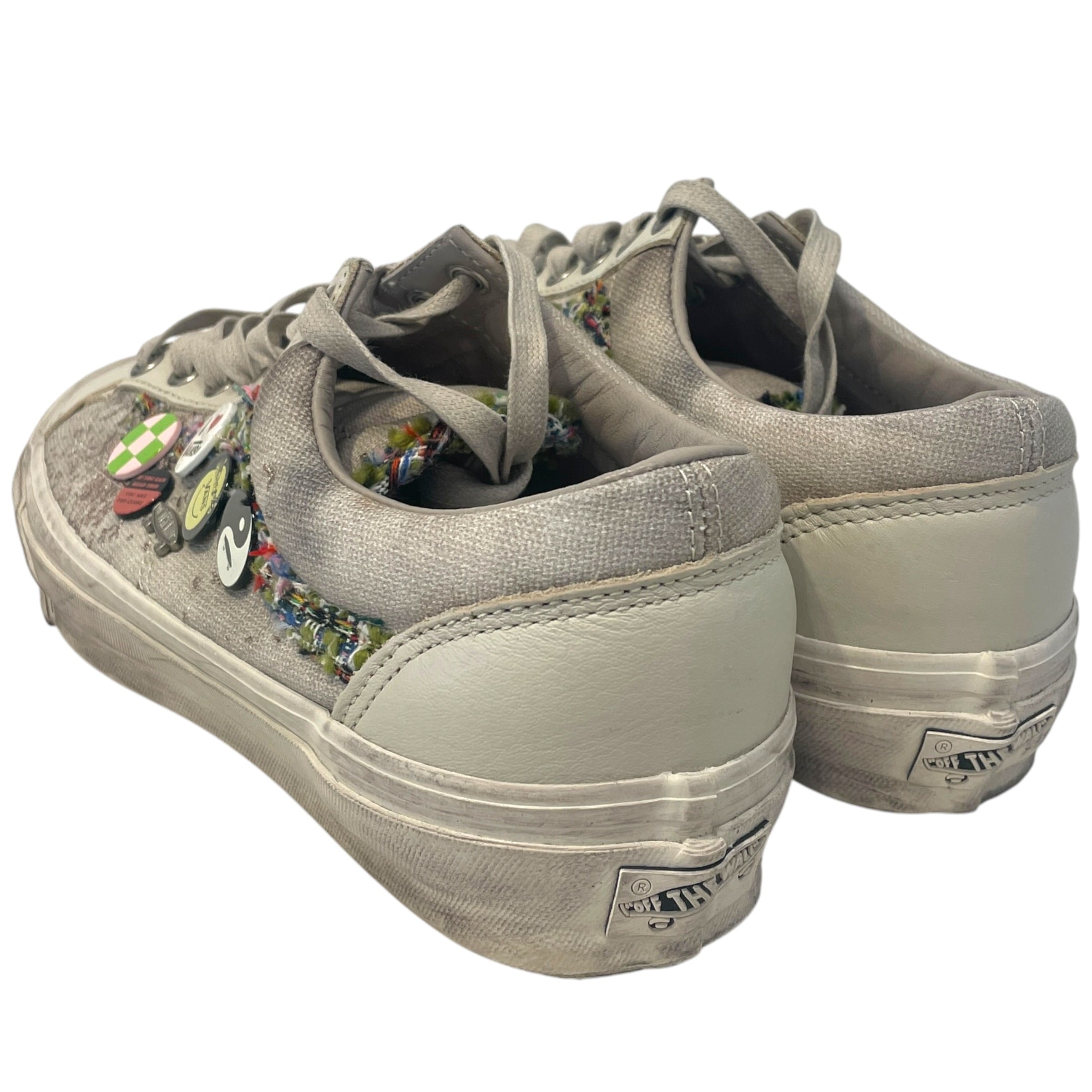 VANS/Low-Sneakers/US 9.5/GRY/souvenir old skool 36 view 2