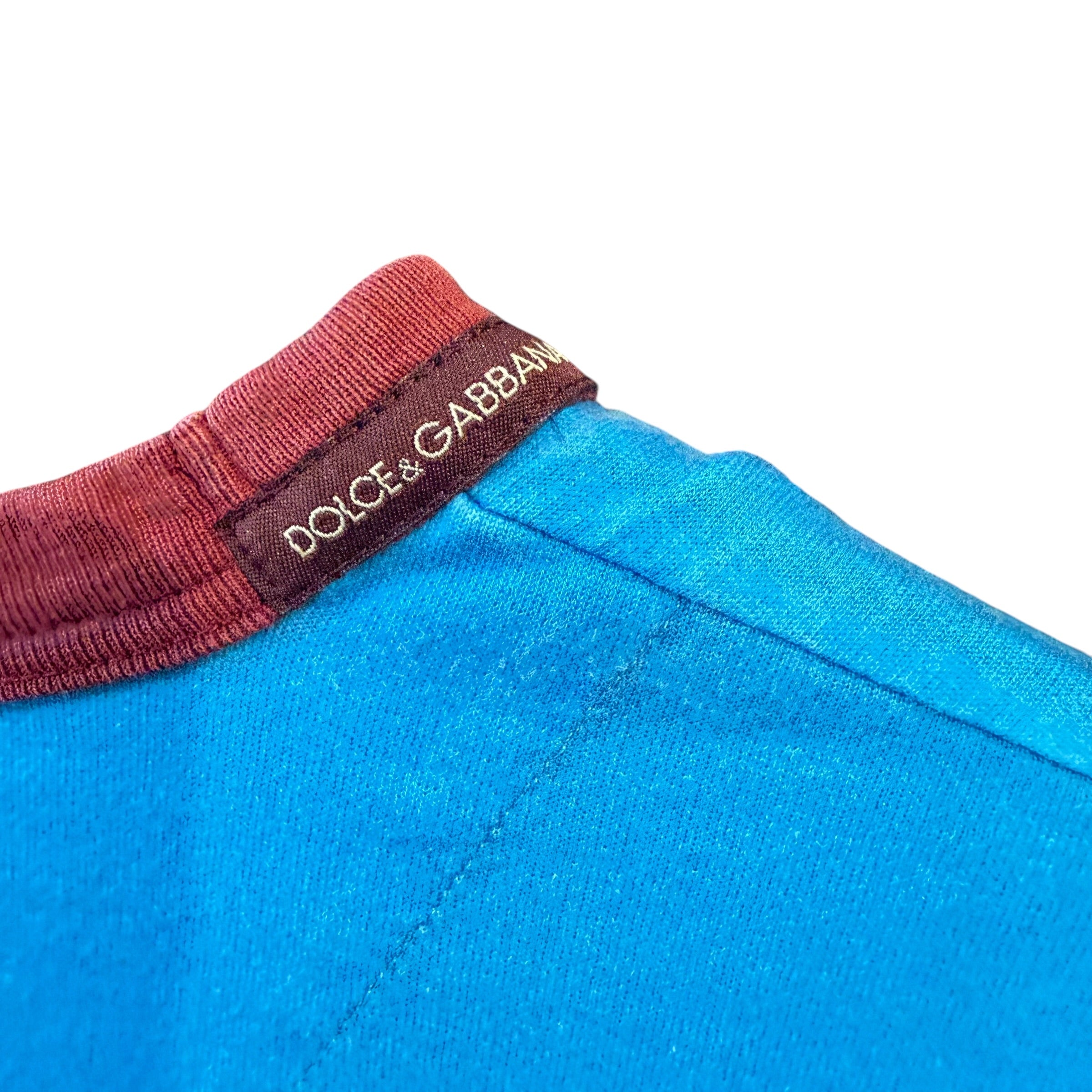 DOLCE&GABBANA/T-Shirt/50/Cotton/BLU/Graphic/King Of NY tee view 4