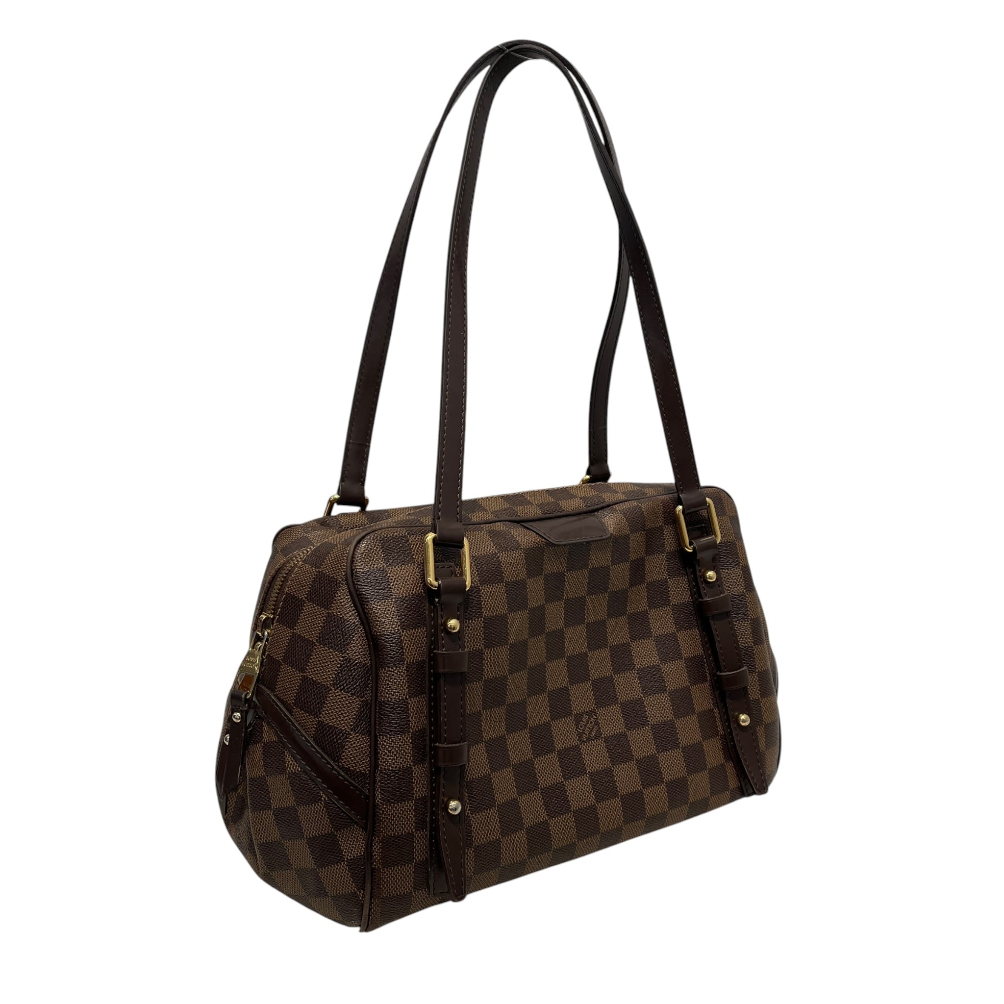 LOUIS VUITTON/Hand Bag/All Over Print/Leather/BRW/DAMIERE EBENE RIVINGTON PM view 6