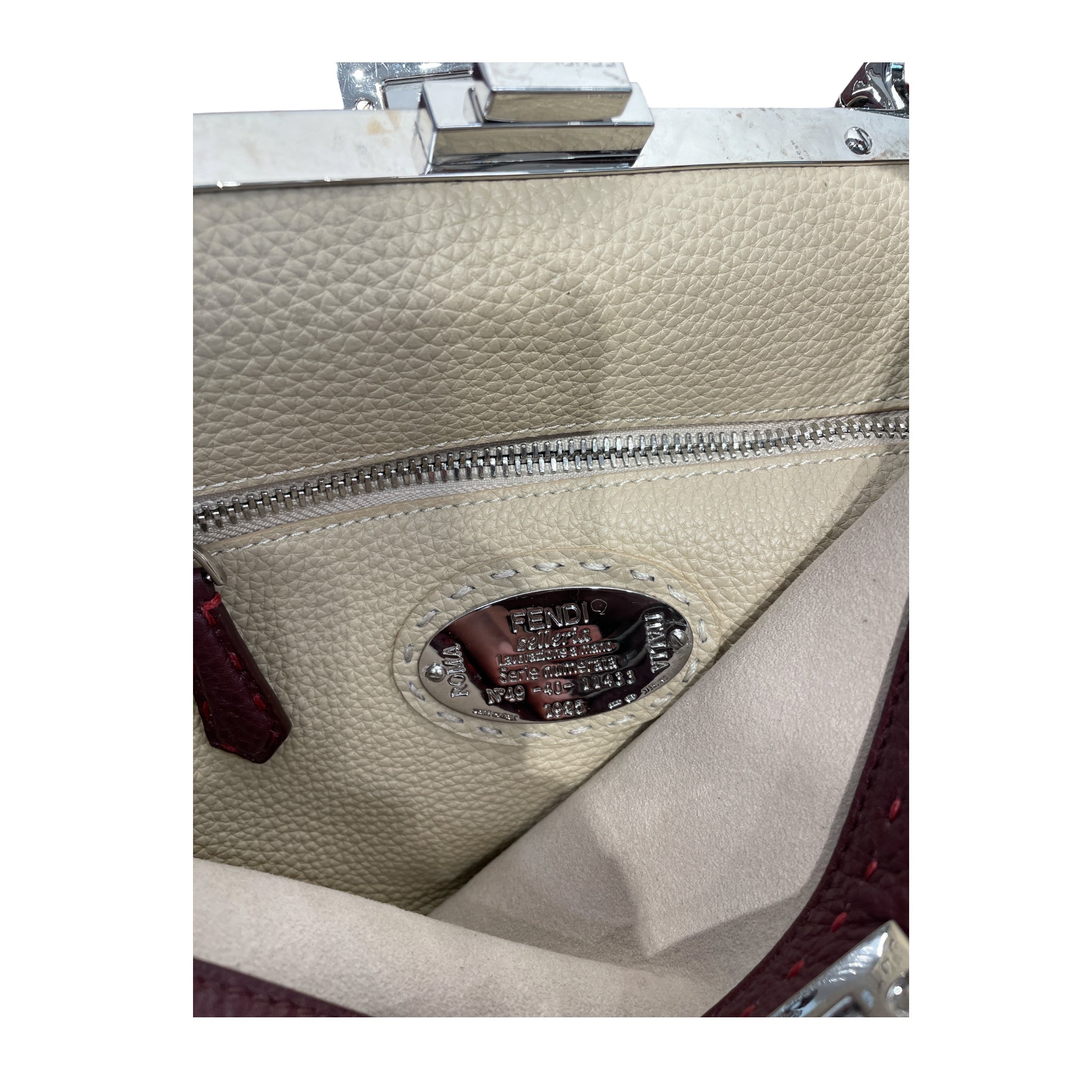 FENDI/Hand Bag/Leather/BRD/peekaboo view 5