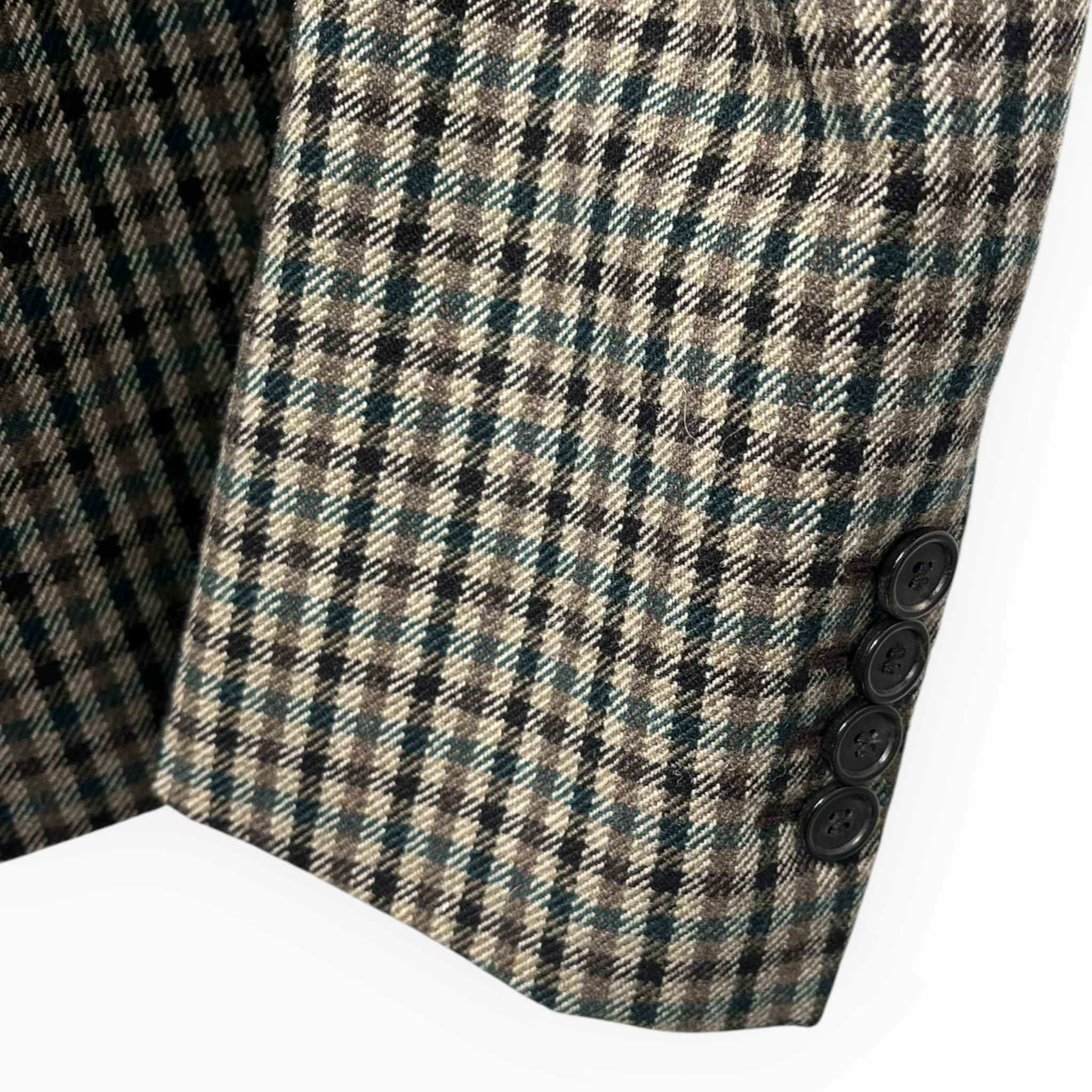 Acne Studios/T&B Set/46/Plaid/Wool/GRN/Single Breasted/48 PANTS PLEAT 46 BLAZER view 7