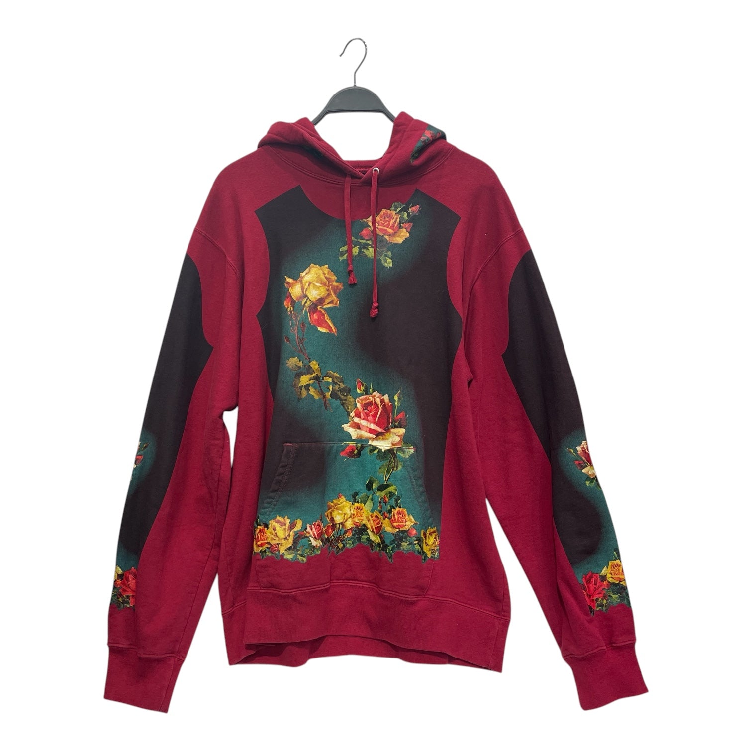 Supreme/Hoodie/LL/All Over Print/Cotton/RED/FLORAL PRINT view 1