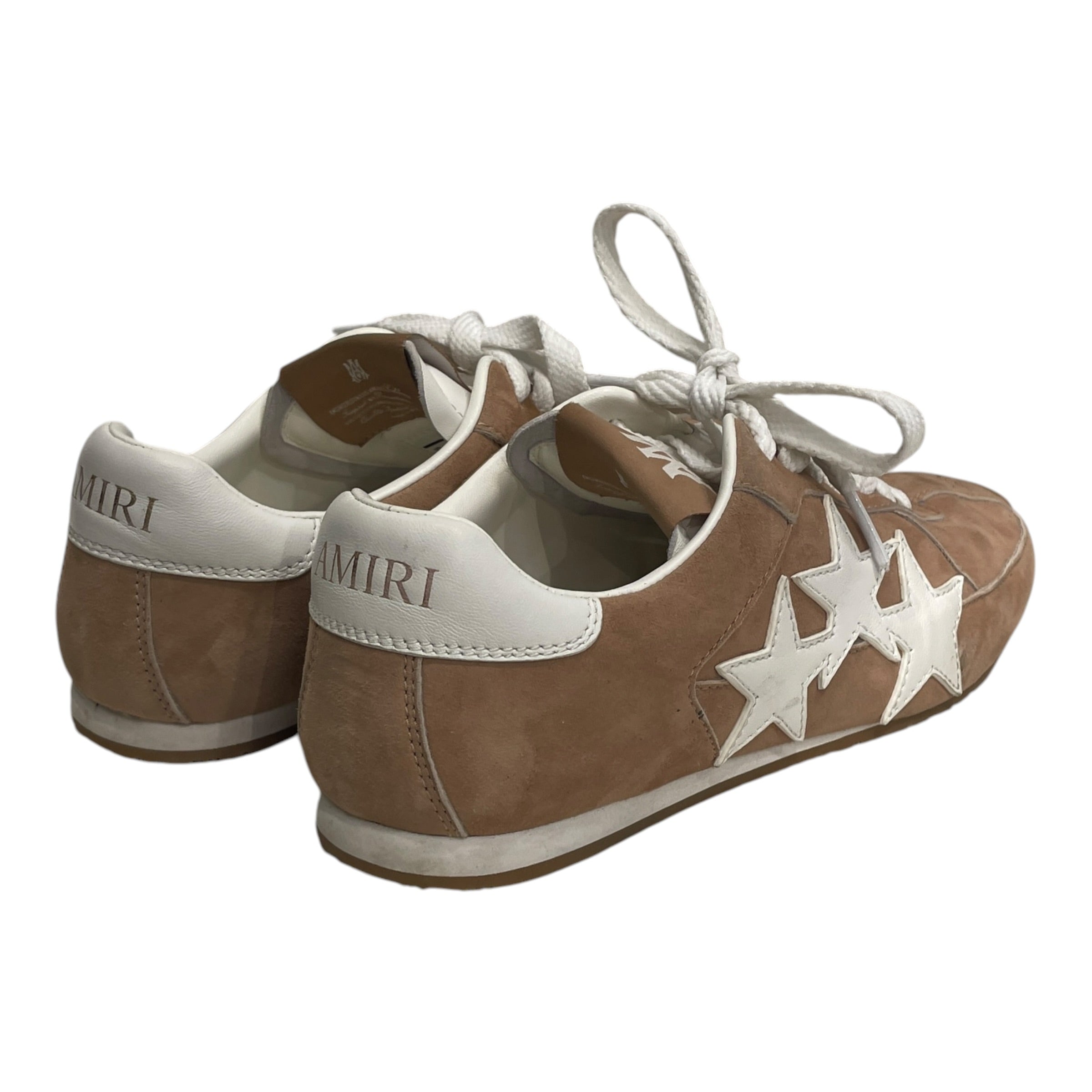 AMIRI/Low-Sneakers/US 10/Suede/BEG/PACIFIC SNEAKERS STAR APPLIQUE view 2