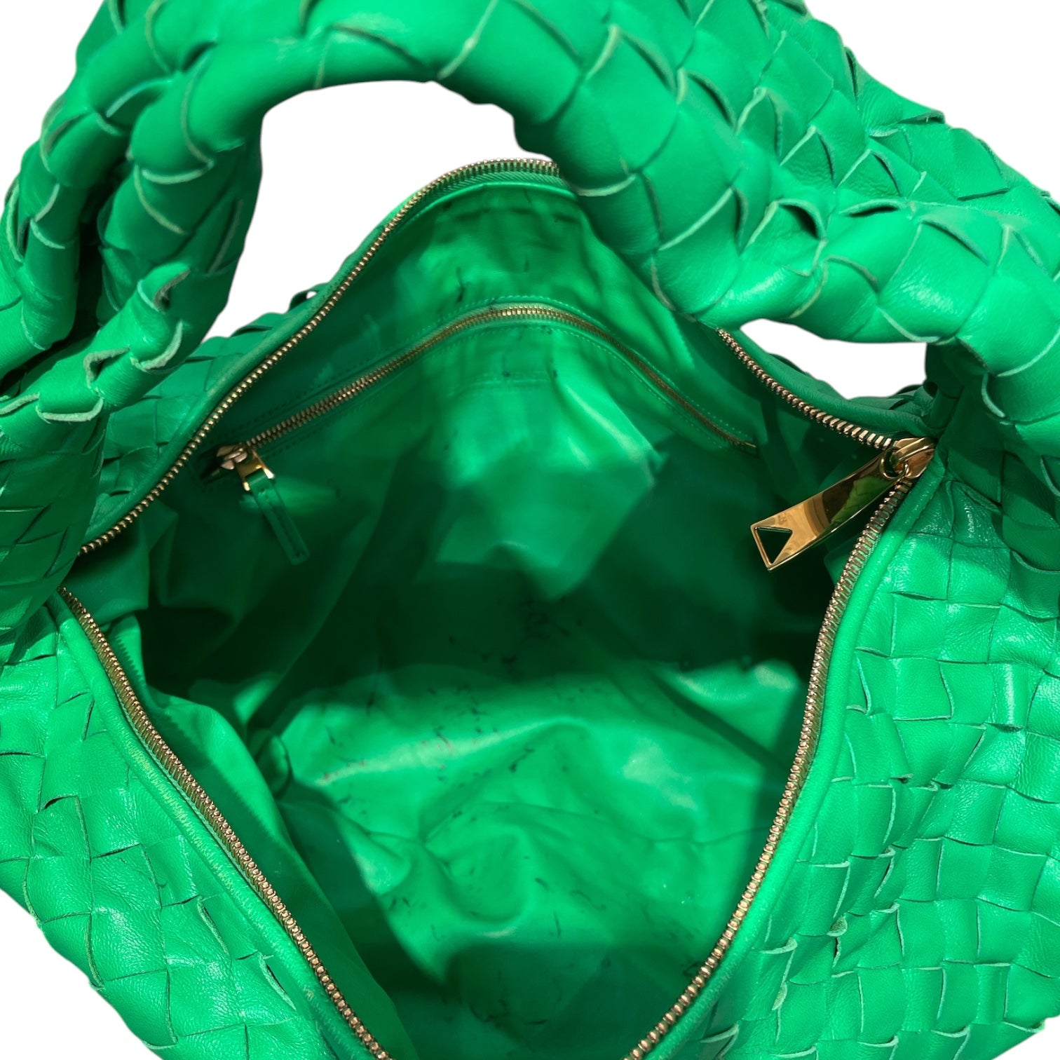 BOTTEGA VENETA/Tote Bag/Leather/GRN/JODIE REGUALR view 3