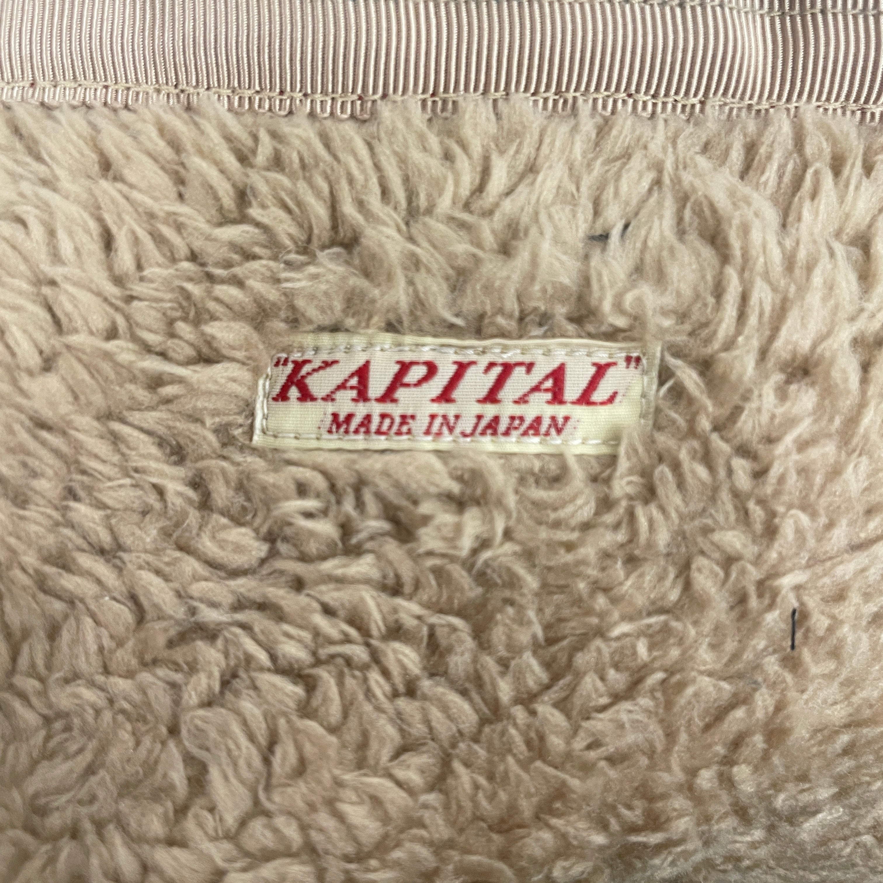 KAPITAL/Fleece Jkt/2/Polyester/CML/All Over Print/DAMASK FLEECE view 3