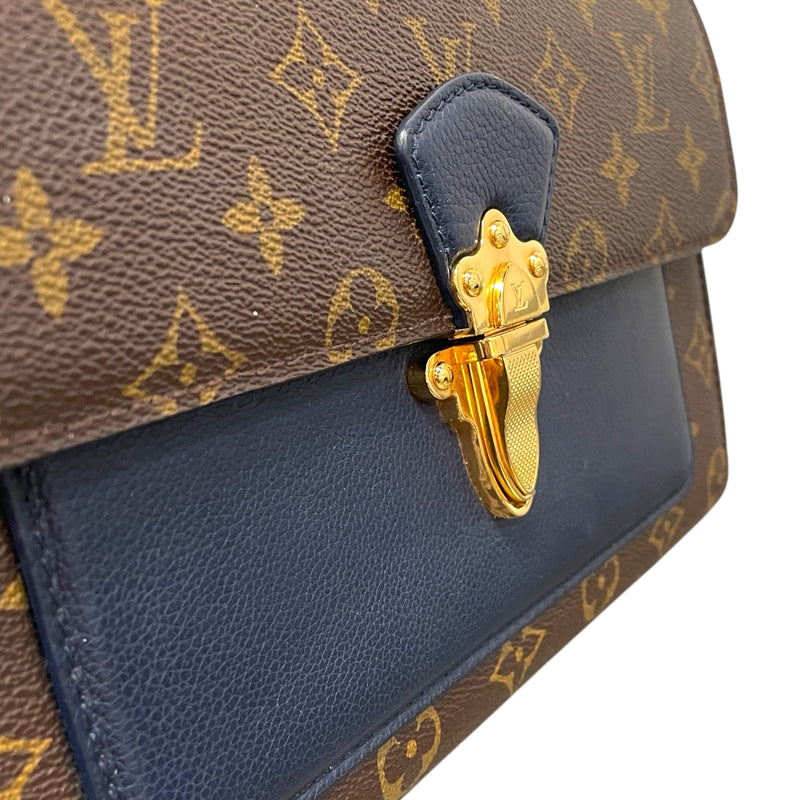 LOUIS VUITTON/Hand Bag/S/Monogram/Leather/BRW/Victoire